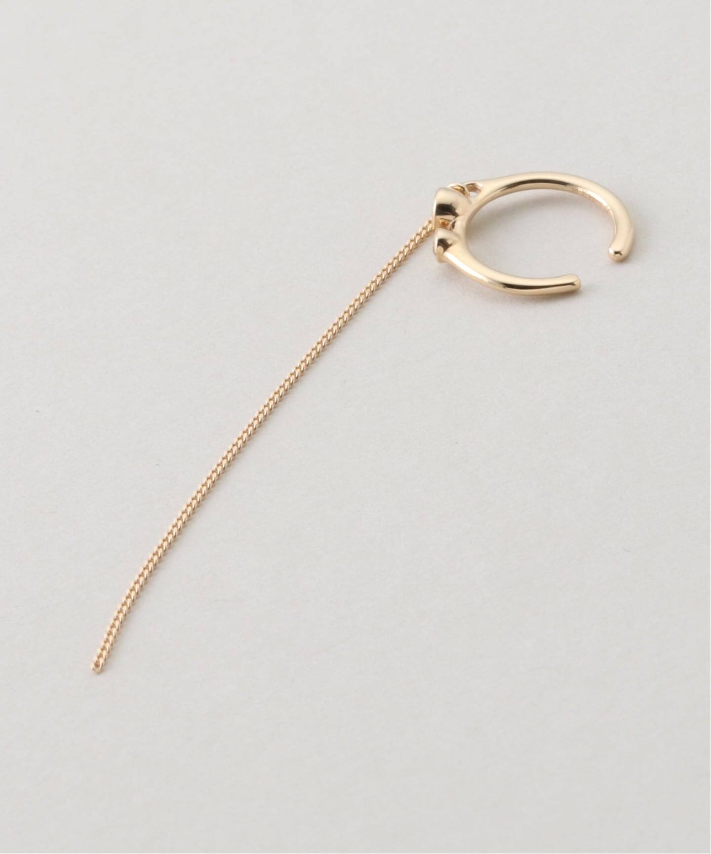 Hirotaka/ヒロタカ DROSERA ダイヤスダッド チェーンイヤーカフ