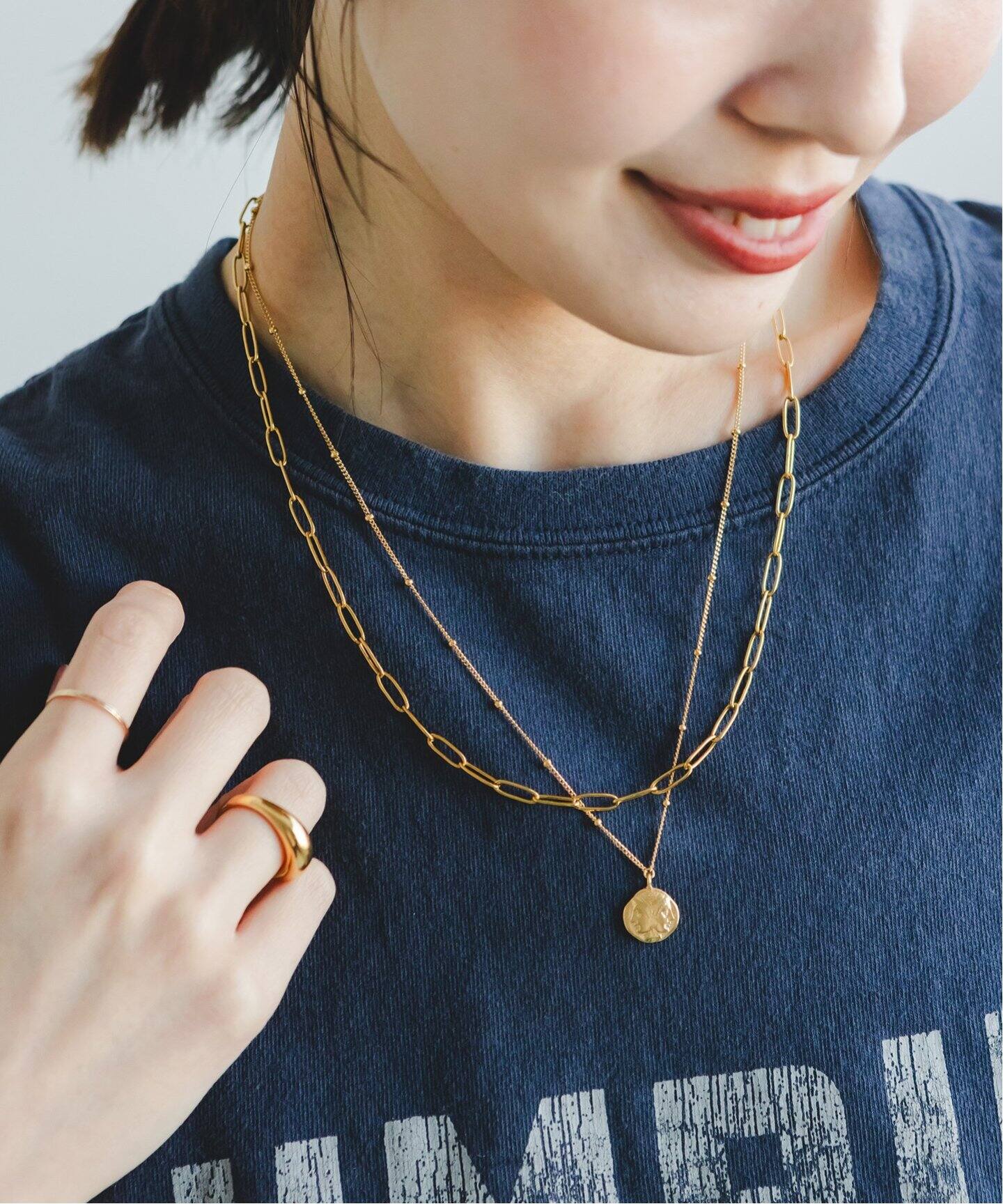 NOBLE別注》AEC paris/エーイーシー チェーンネックレス（ネックレス 