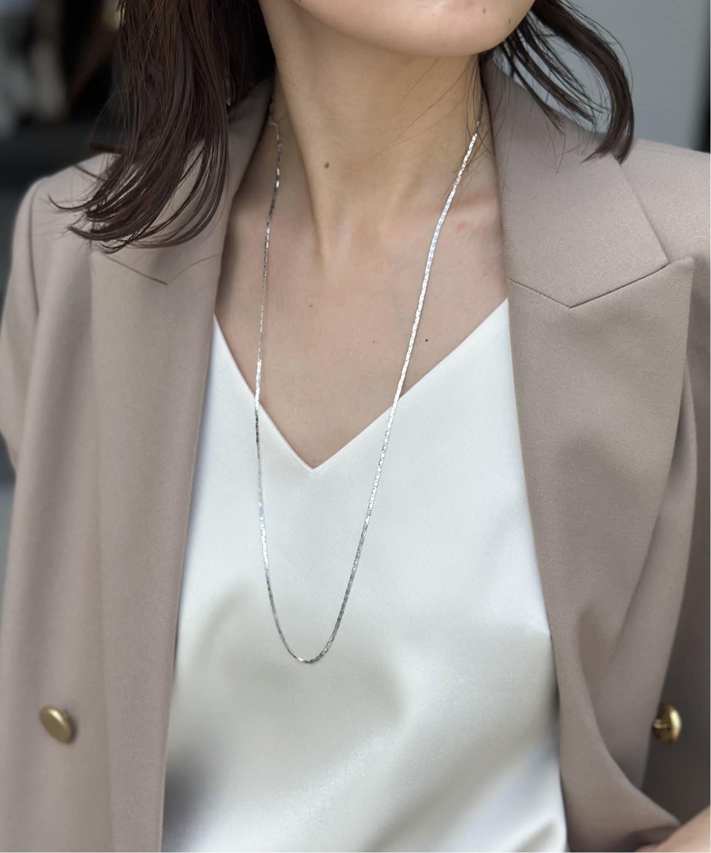 MARIA BLACK(マリアブラック)】KAREN NECKLACE SILVER