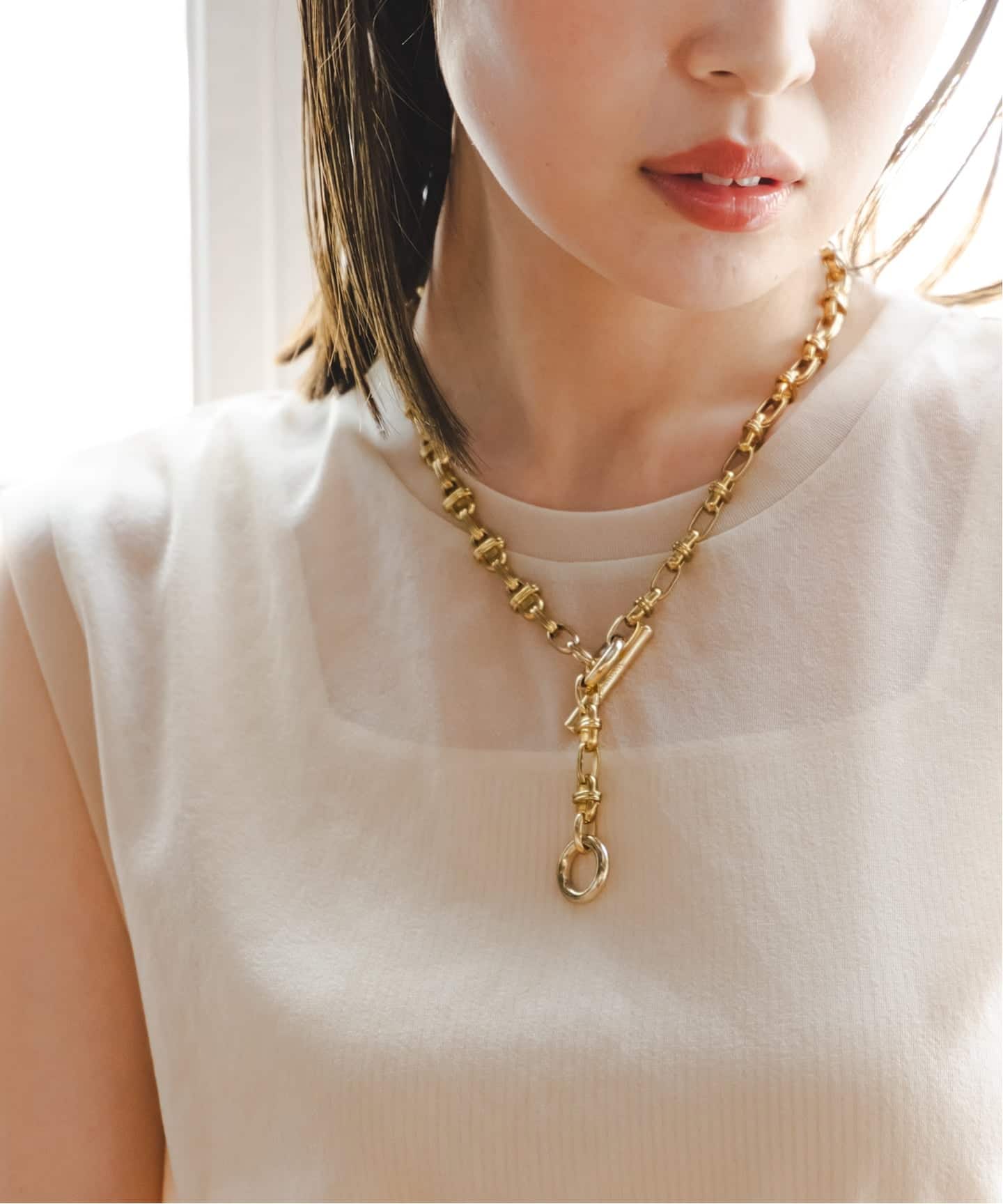 inmood ネックレス RICE in mood(インムード)】RICE PEARL chainネックレス | RIVE