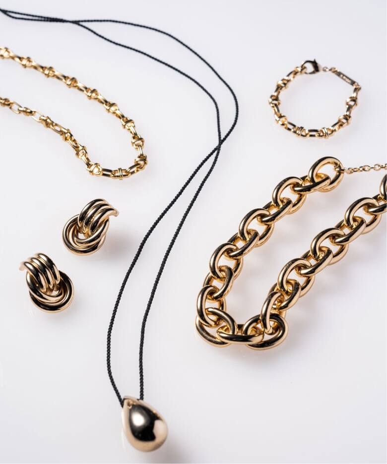 NOBLE別注/WEB限定追加3》in mood/インムード HI-チェーンネックレス 