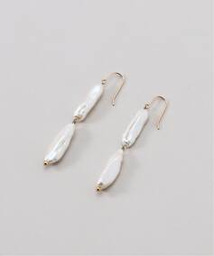 MIHOKO SAKAI/ミホコサカイ フェザーパールピアス（ピアス（両耳用 