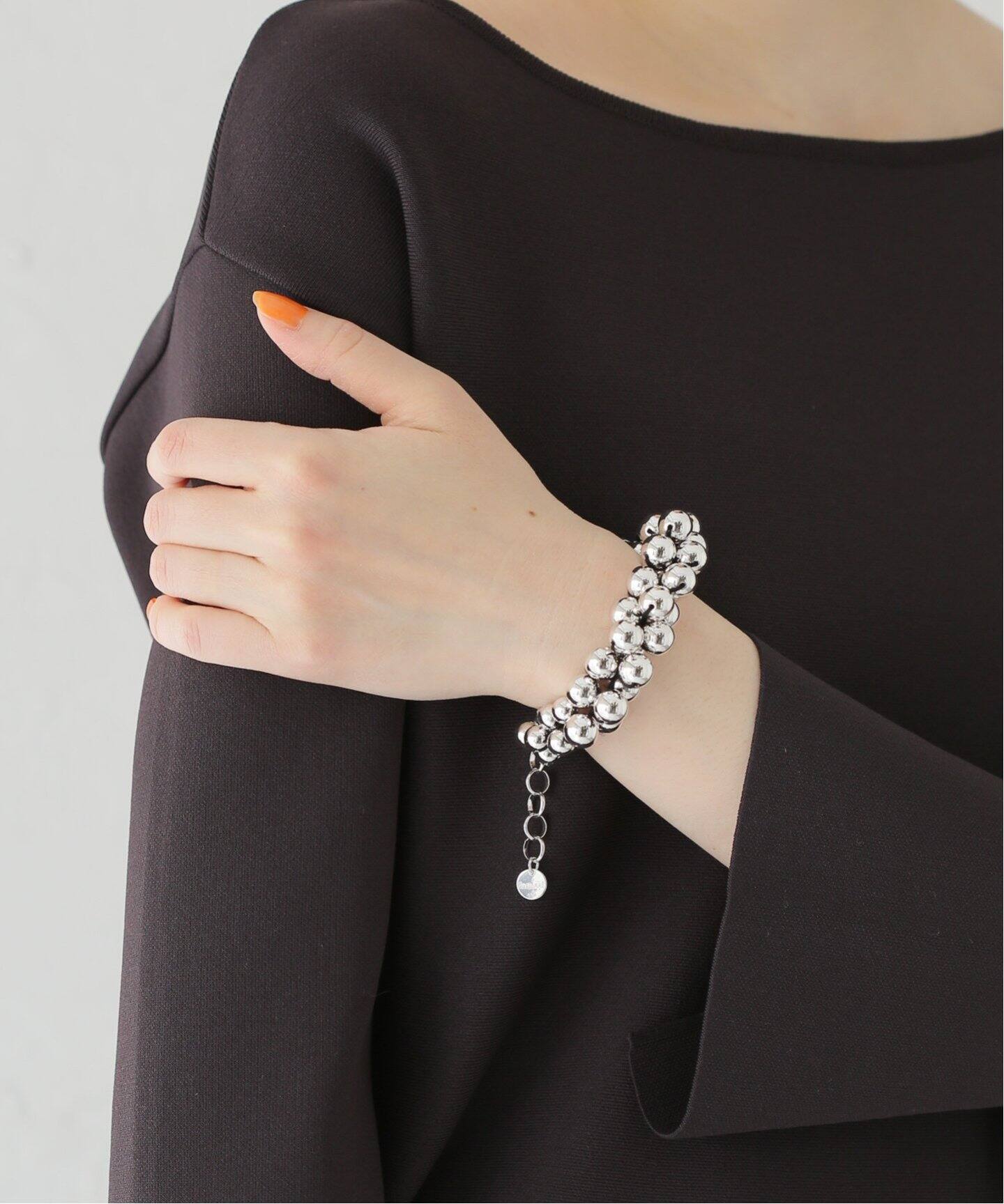 in mood/インムード KNIT BALL bracelet（ブレスレット・バングル 