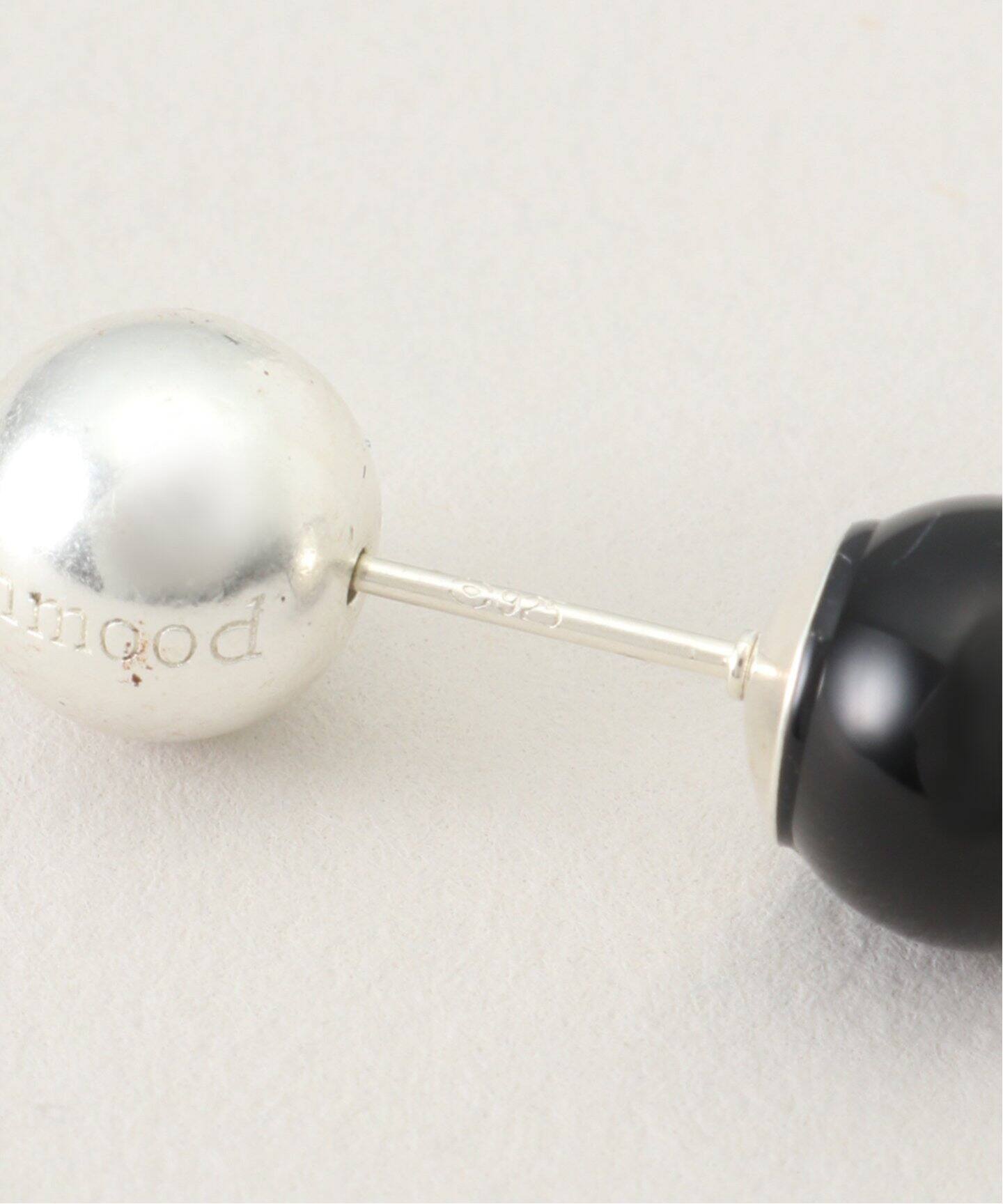 in mood/インムード ONYX BALL pierce（ピアス（両耳用））｜NOBLE