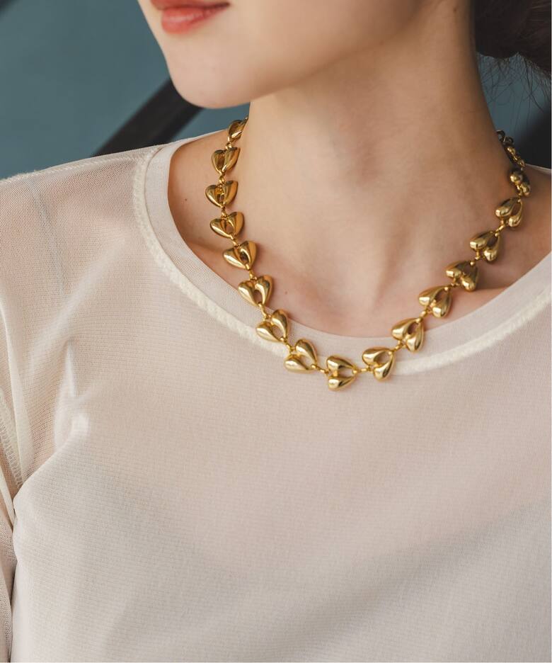in mood/インムード HEART LINK NECKLACE（ネックレス）｜NOBLE 