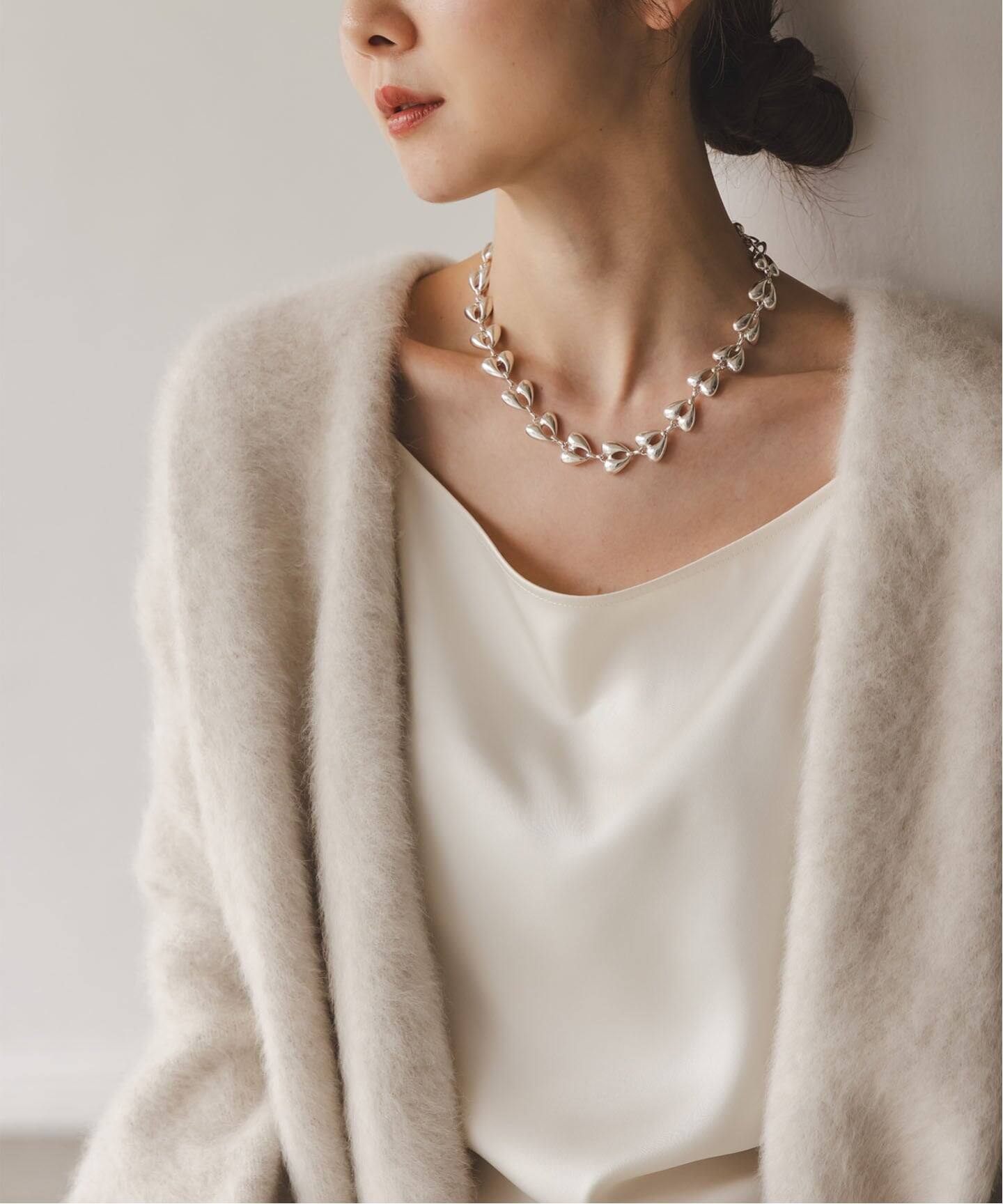 in mood/インムード HEART LINK NECKLACE（ネックレス）｜NOBLE 