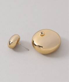 in mood/インムード STONE MOON BACK pierce(ゴールド)（ピアス（両耳 