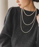 《予約》in mood/インムード MULTI PEARL necklace
