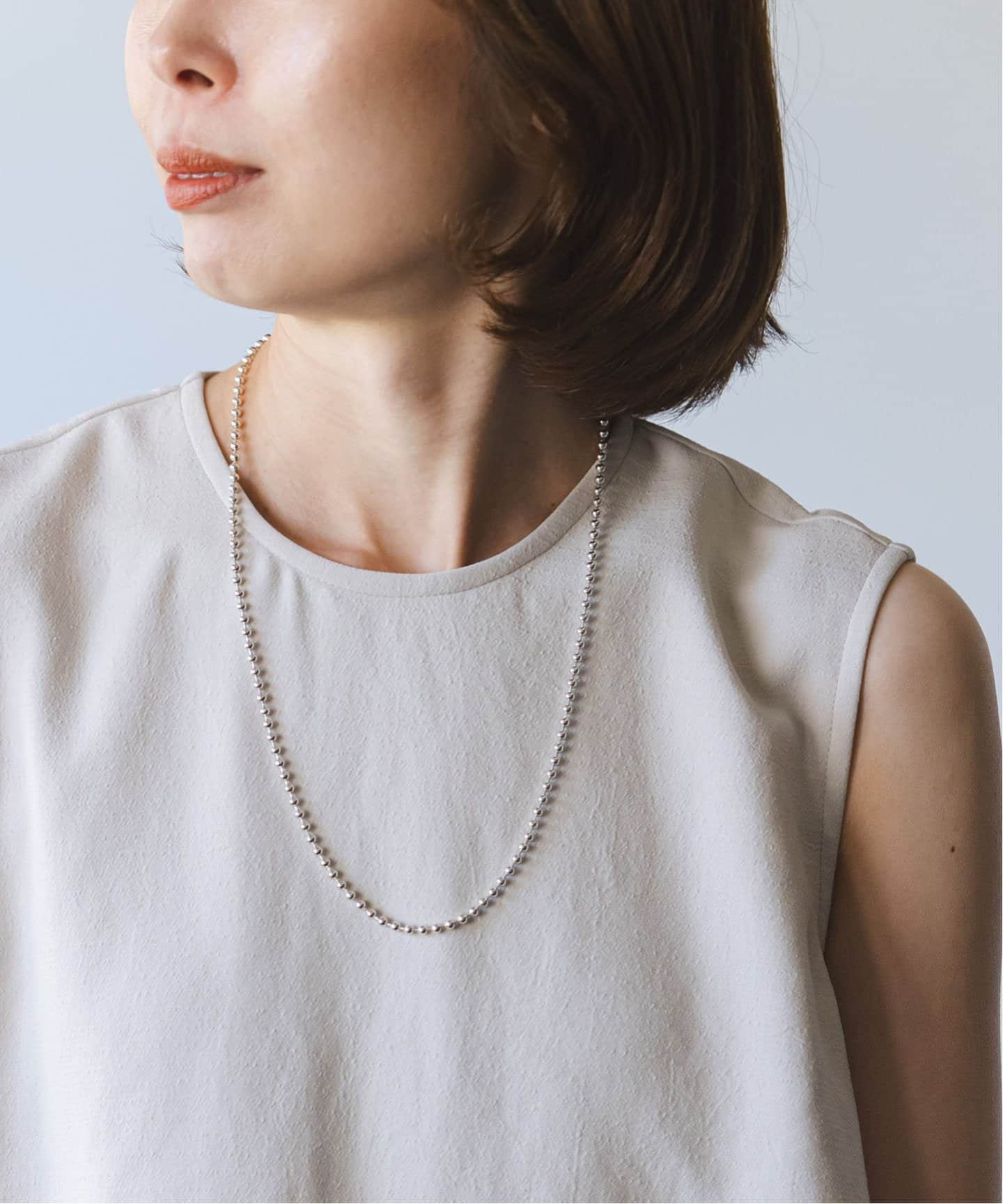 inmood ネックレス SQ MULTI BALL CHAIN -NECKLACE – in mood ONLINE STORE