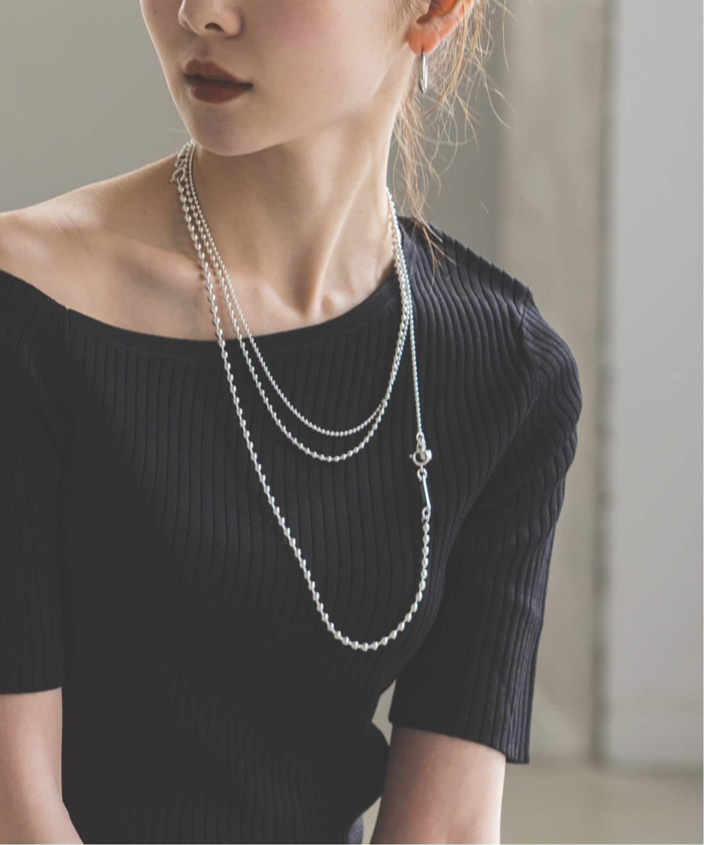 inmood ネックレス SQ MULTI BALL CHAIN -NECKLACE – in mood ONLINE STORE