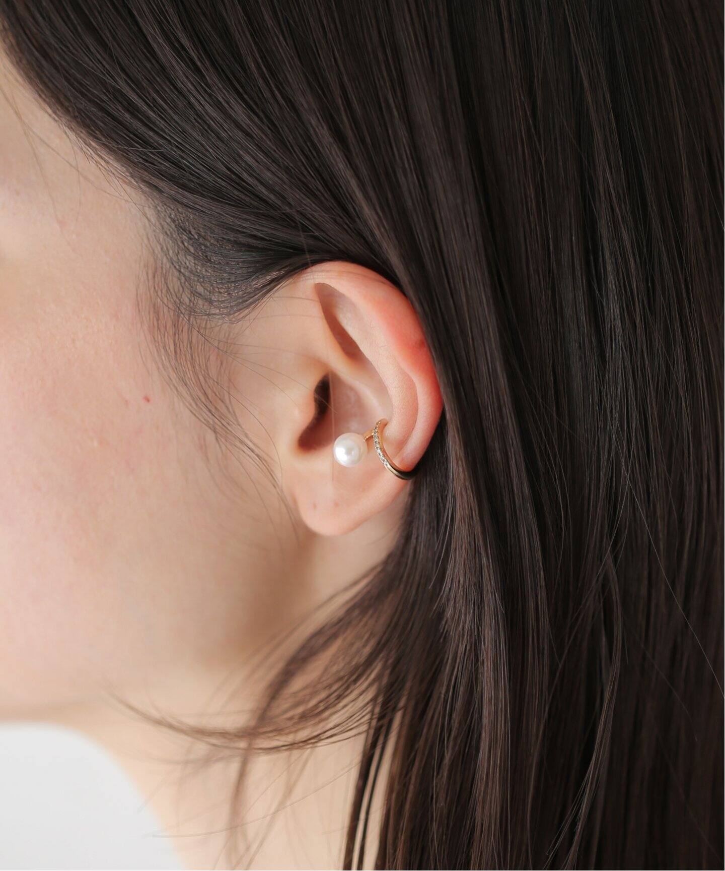 HIROTAKA/ヒロタカ DroseraDiamond AkoyaPearl EarCuff（イヤーカフ 