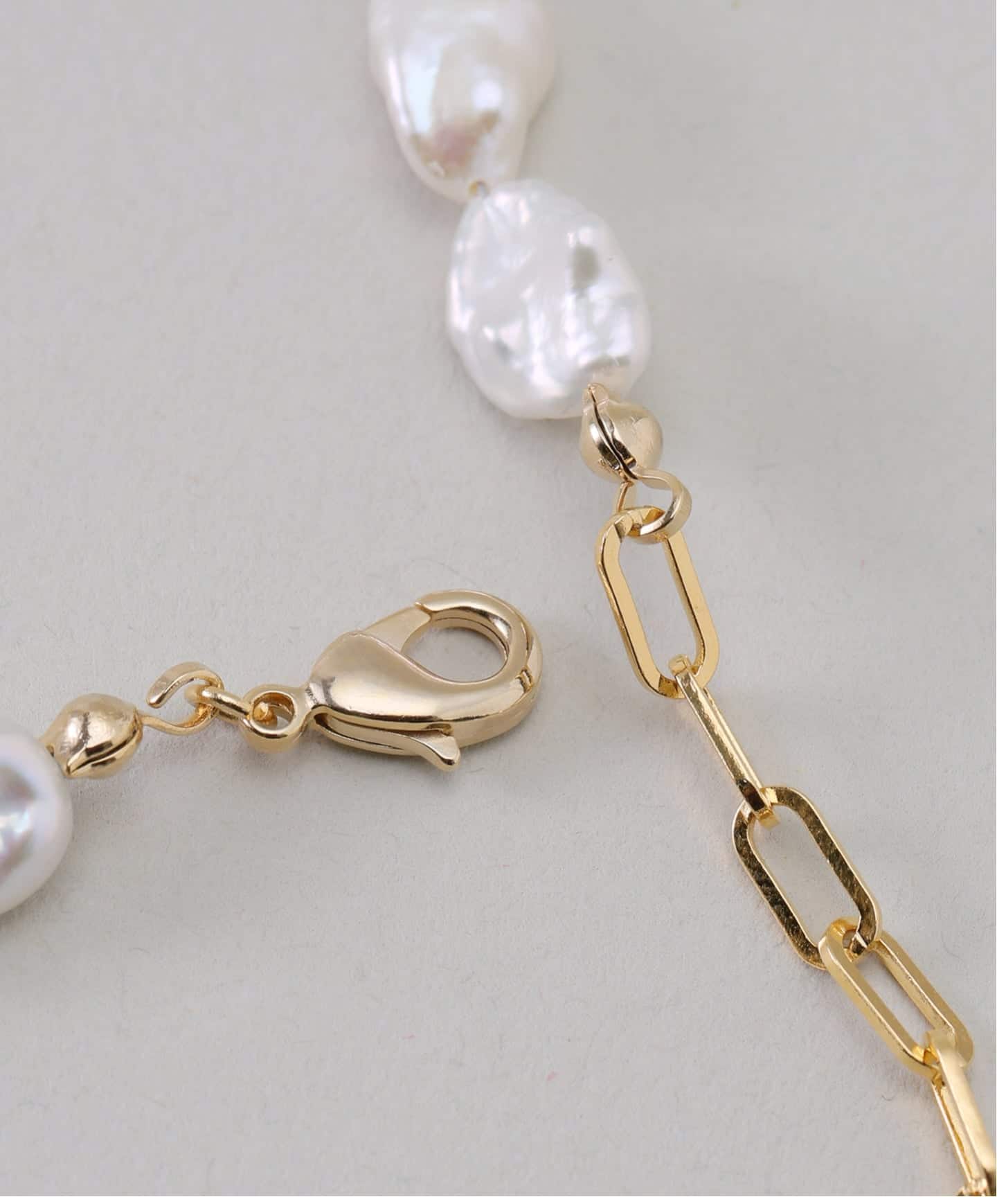 追加》MIHOKO SAKAI/ミホコサカイ ケシMパールネックレス34cm