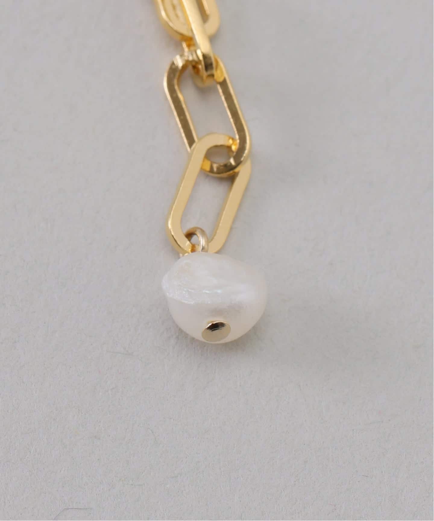 追加》MIHOKO SAKAI/ミホコサカイ ケシMパールネックレス34cm