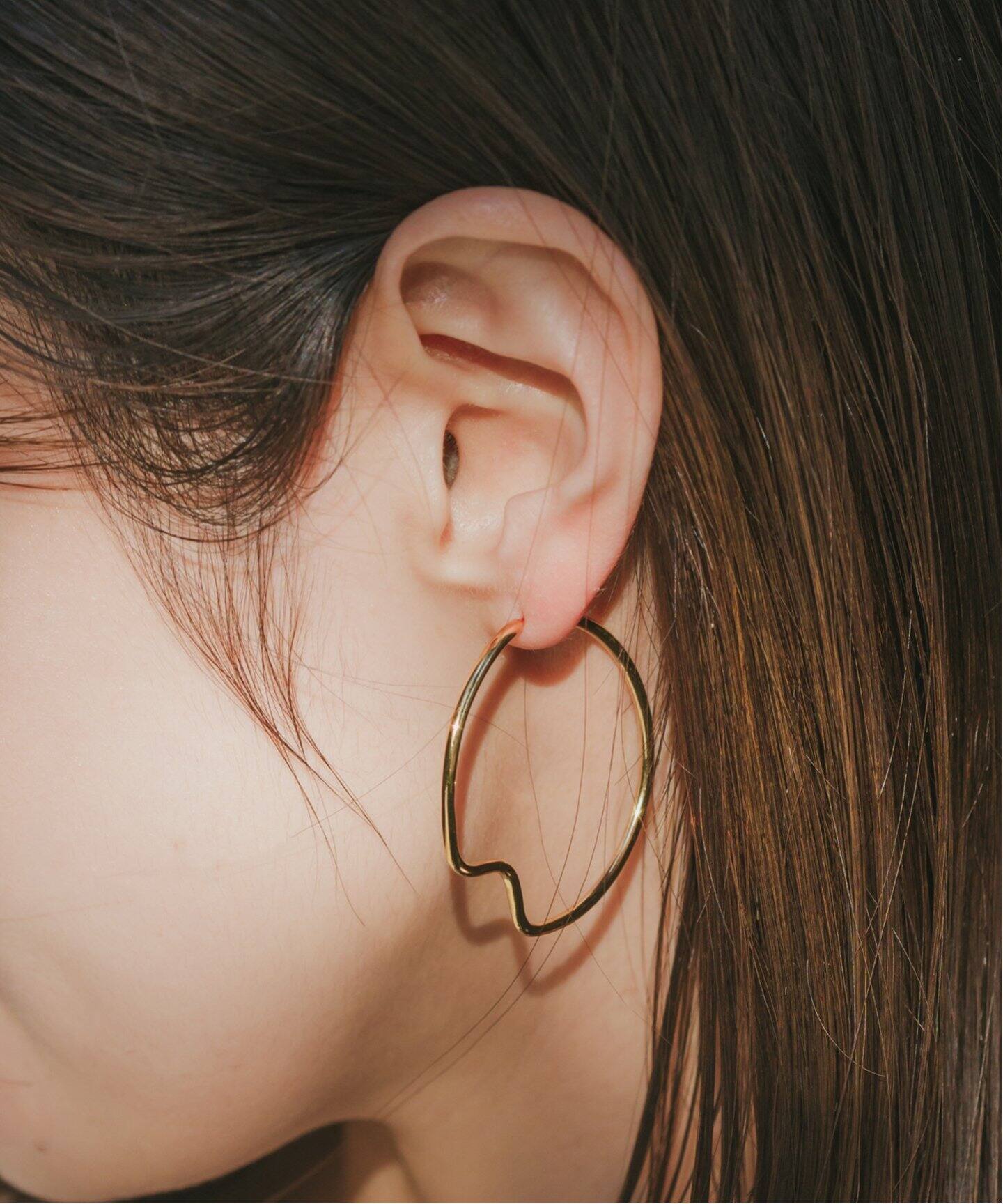 MARIA BLACK/マリアブラック Copenhagen 35 Hoop(片耳)（ピアス（片耳 