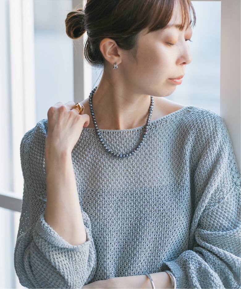 WEB限定追加》NOBLE別注MIHOKO SAKAI/ミホコサカイ Sパールネックレス 