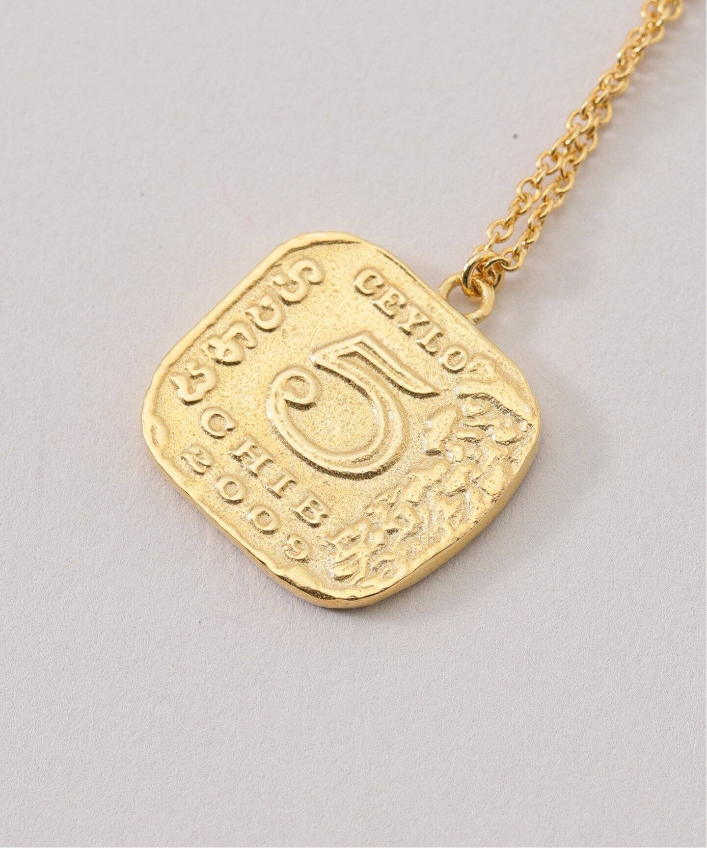 chibi jewels/チビジュエルズ Ceylon Coin Necklace（ネックレス 