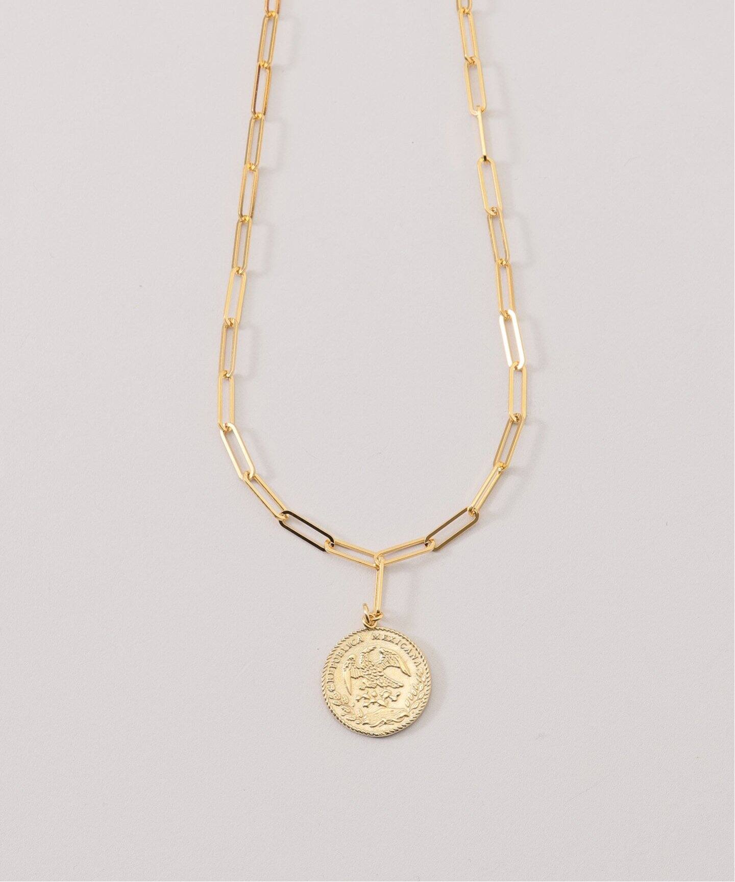 NOBLE別注》chibi jewels/チビジュエルズ AncientMexico Coin Necklace 