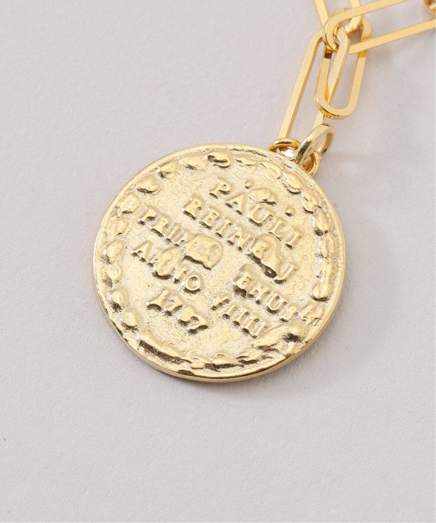 NOBLE チビジュエルズ Shacle Necklace ネックレス Chibi Jewels / Ancient Mexico Coin Necklace