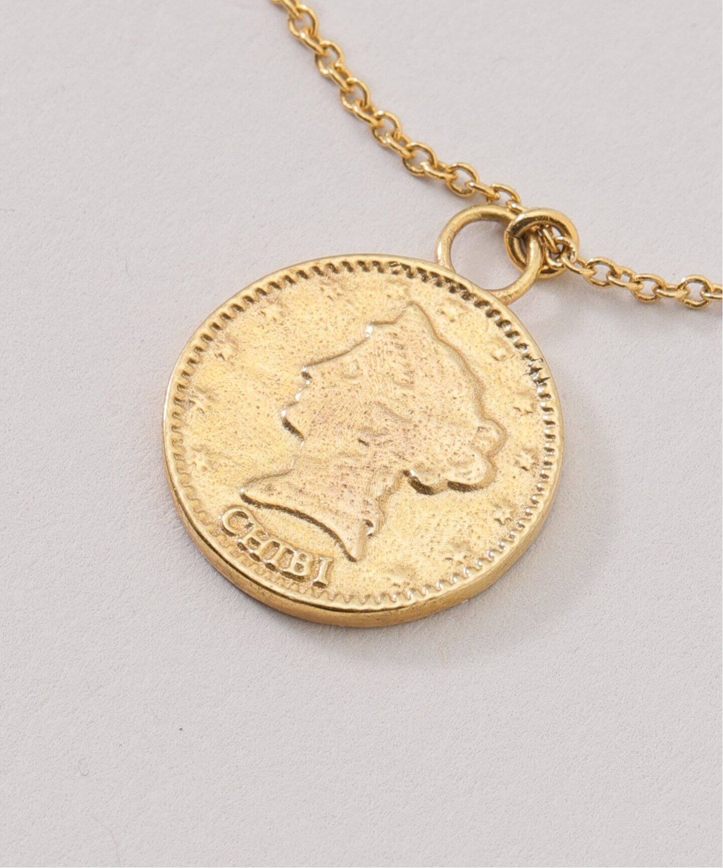 chibi jewels/チビジュエルズ One Dime Coin Necklace（ネックレス 