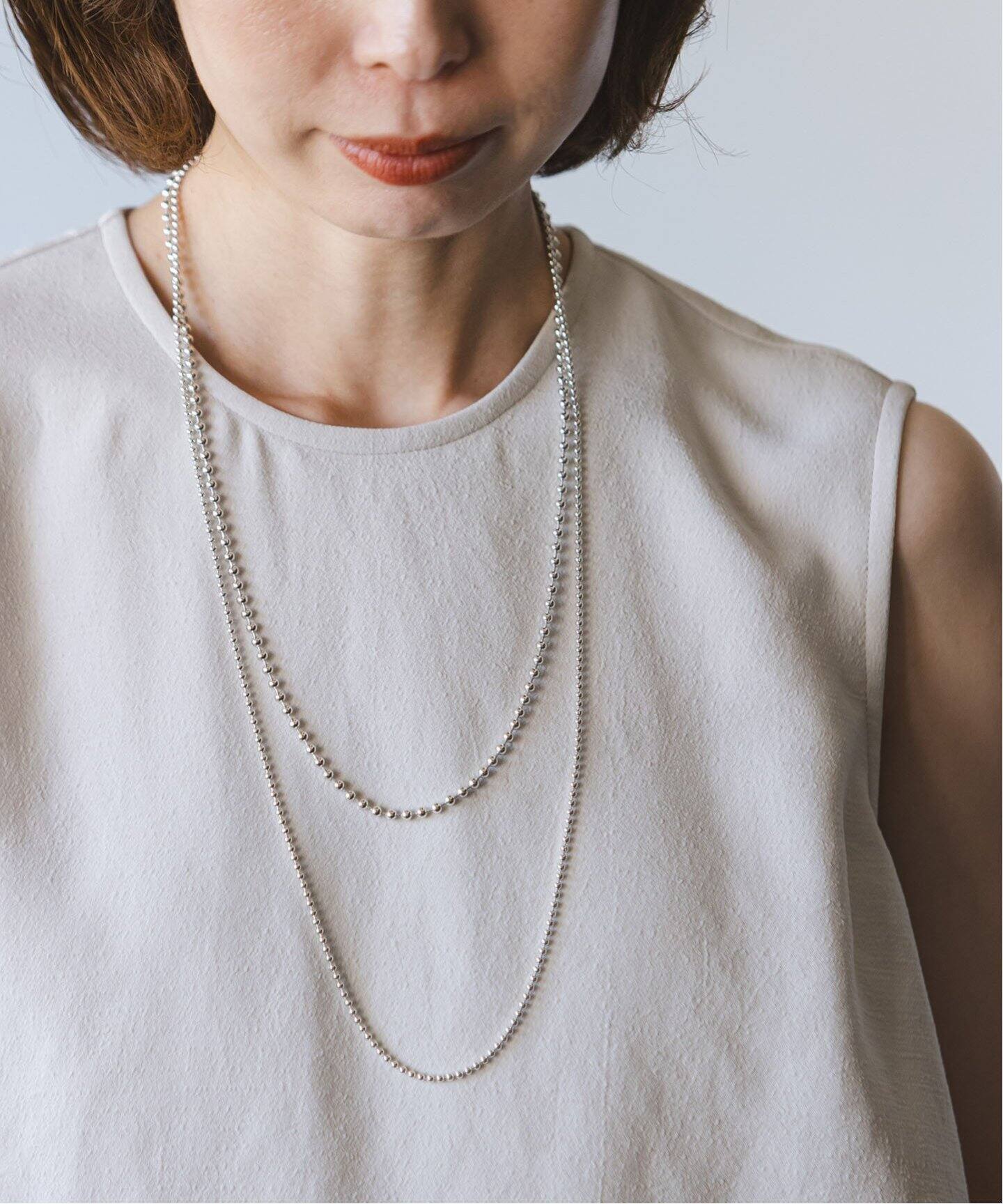 追加4》in mood/インムード MULTIBALL CHAIN-necklace（ネックレス 