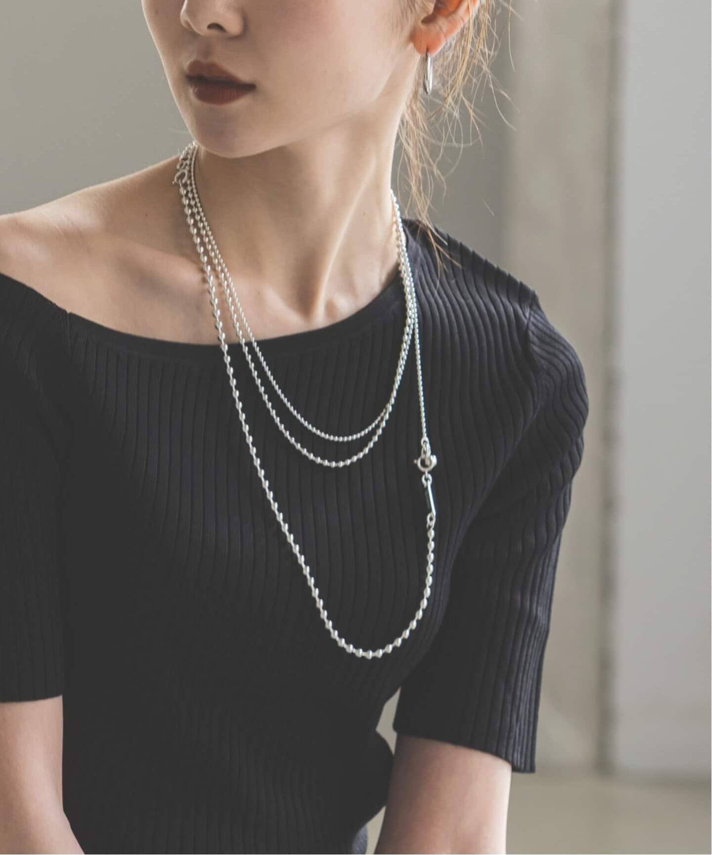 追加4》in mood/インムード MULTIBALL CHAIN-necklace（ネックレス