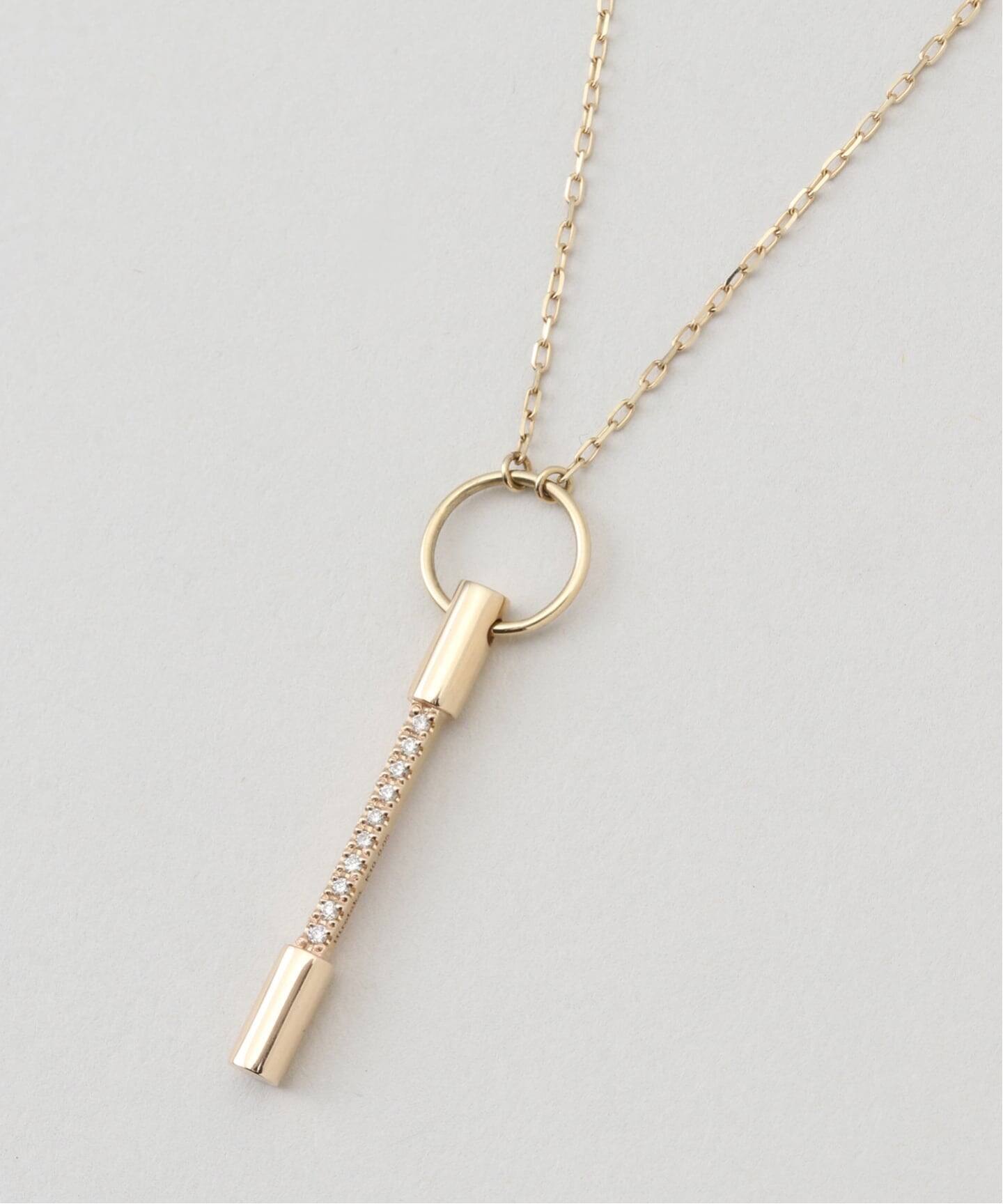 Hirotaka/ヒロタカ SPEAR Puncture Diamond Necklace（ネックレス