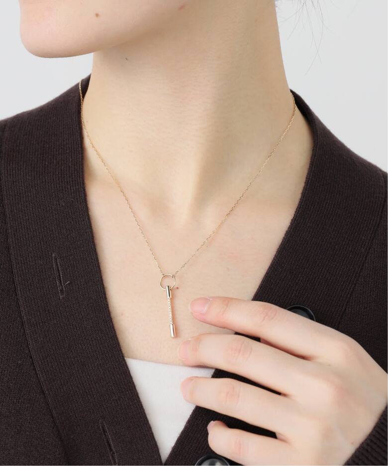 Hirotaka/ヒロタカ SPEAR Puncture Diamond Necklace（ネックレス 