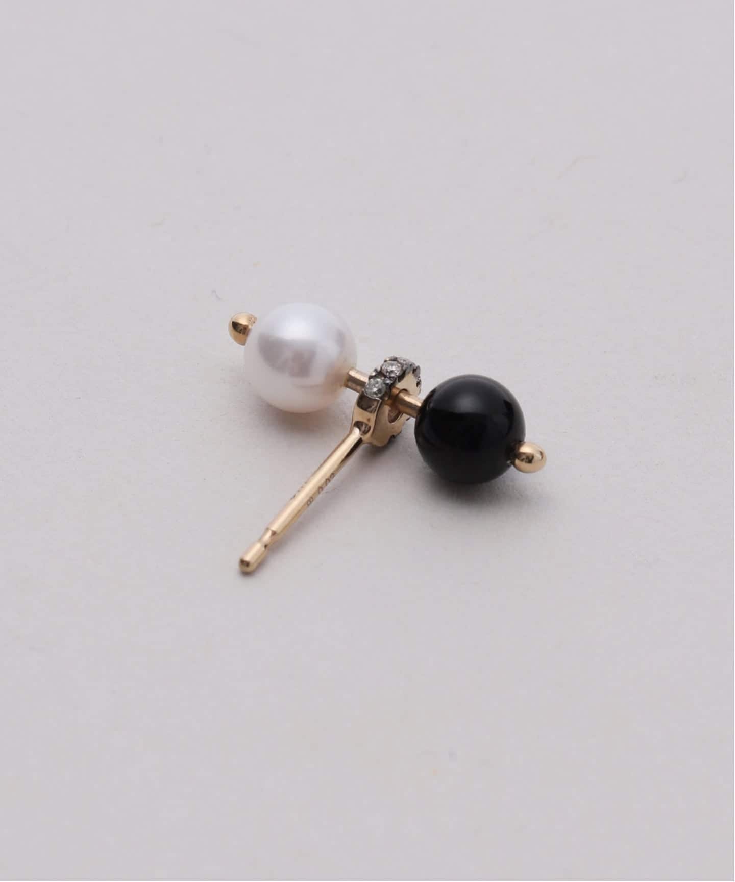 Hirotaka/ヒロタカ HONEY ANT Diamond akoya pearl（ピアス（片耳用