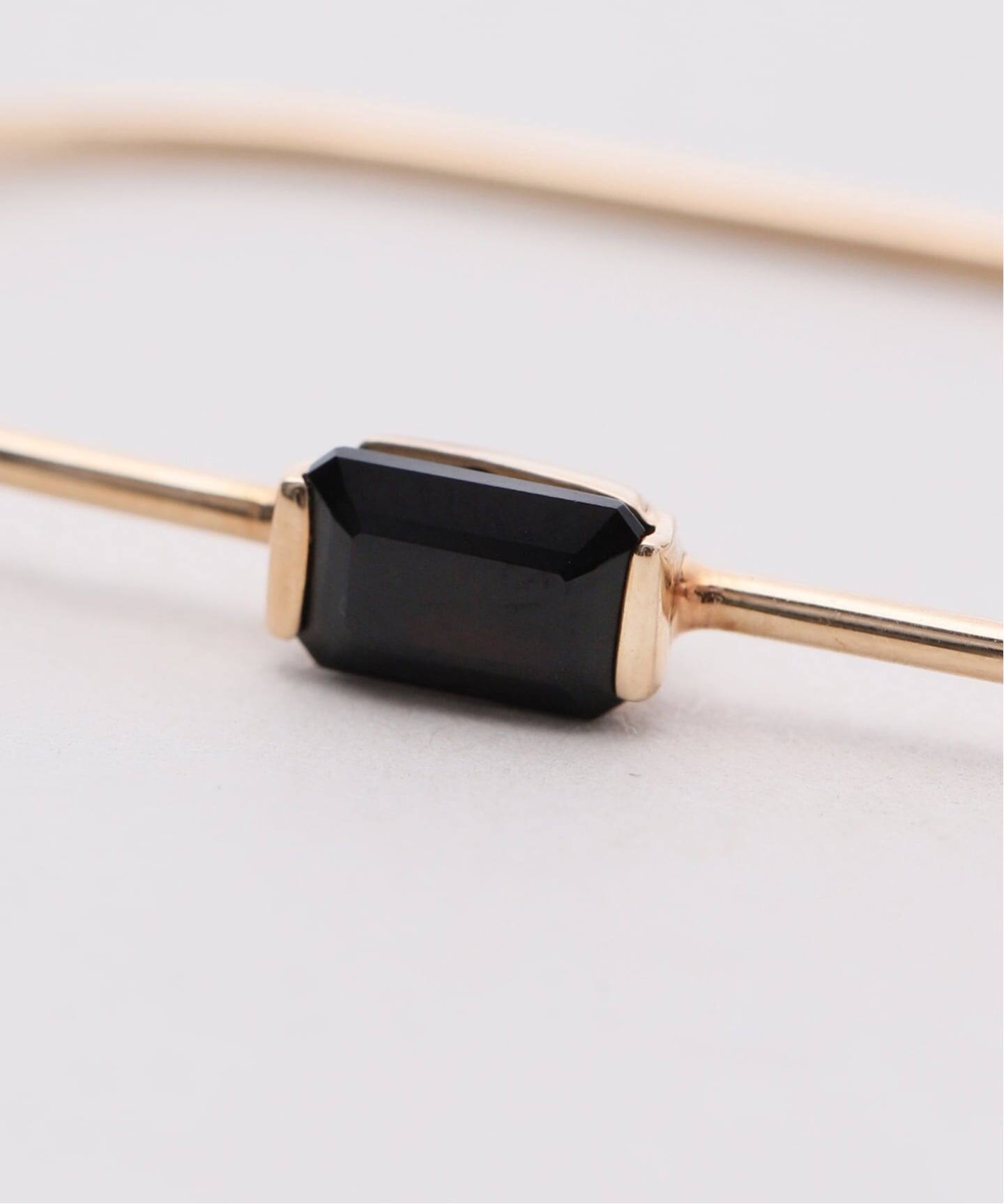 Hirotaka/ヒロタカ Bird of Paradise Onyx Double finger ring（リング