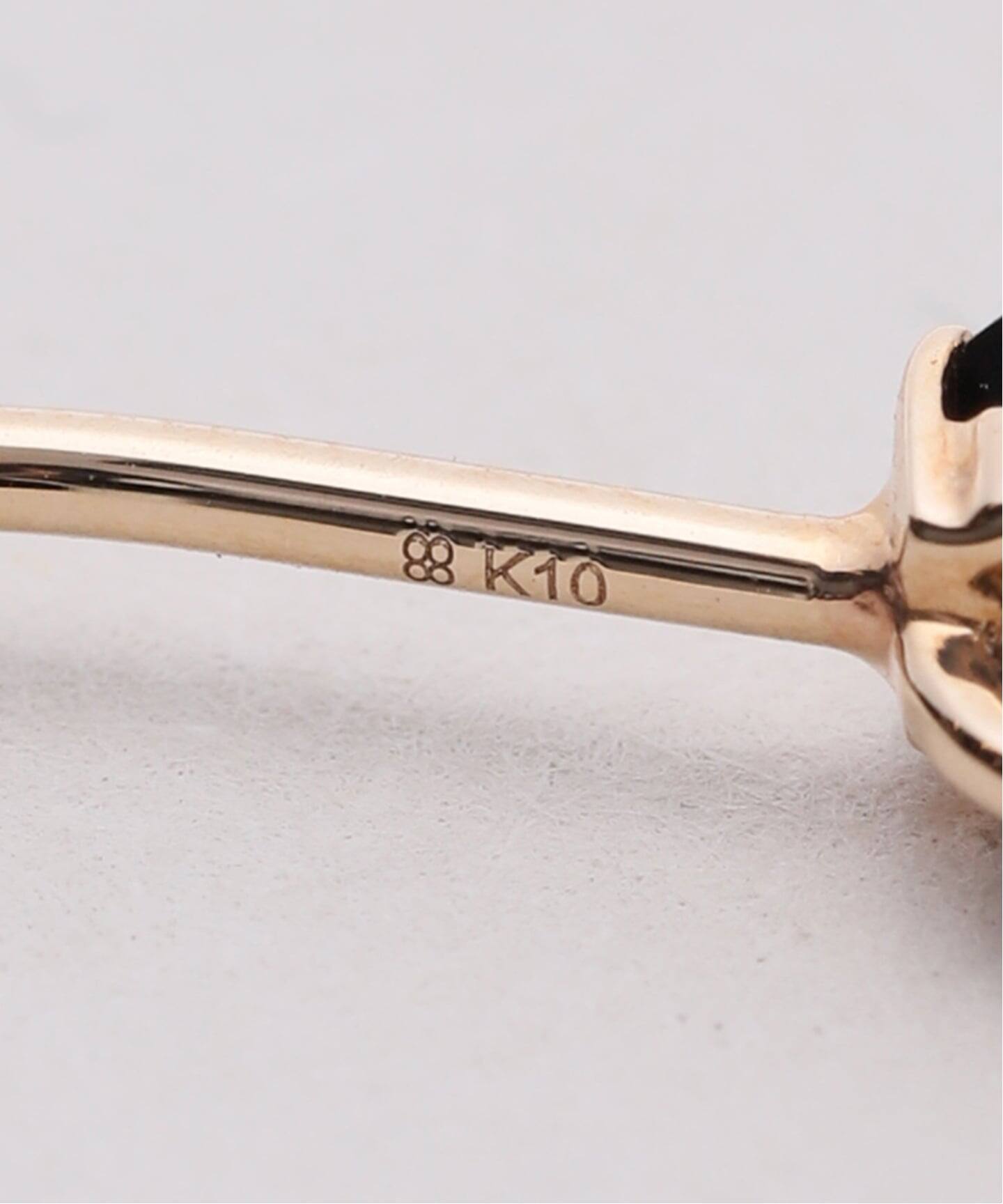 Hirotaka/ヒロタカ Bird of Paradise Onyx Double finger ring（リング