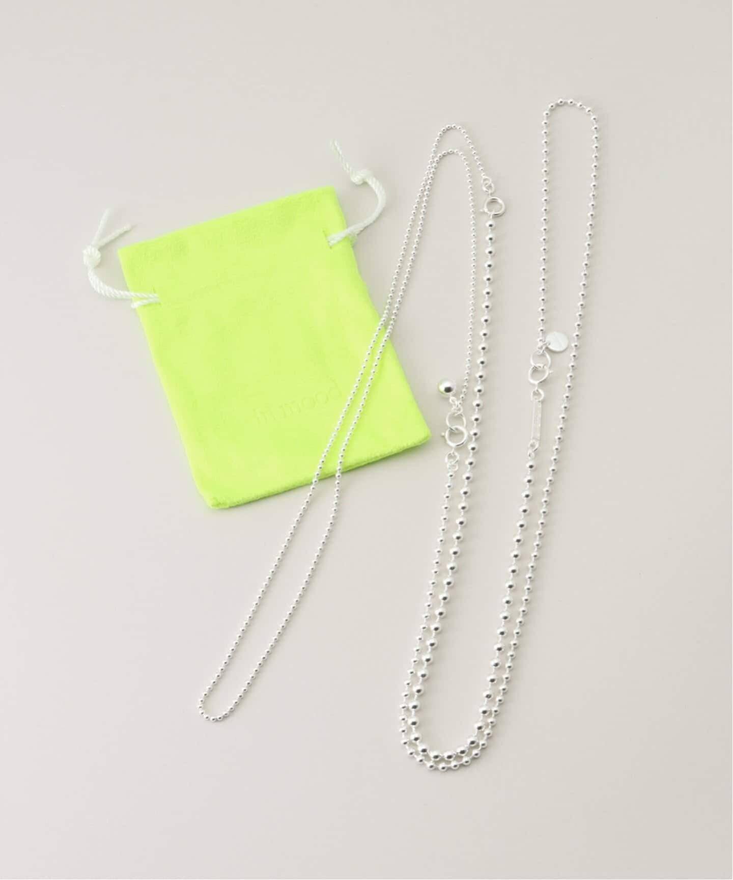 追加6》in mood/インムード MULTIBALL CHAIN-necklace（ネックレス
