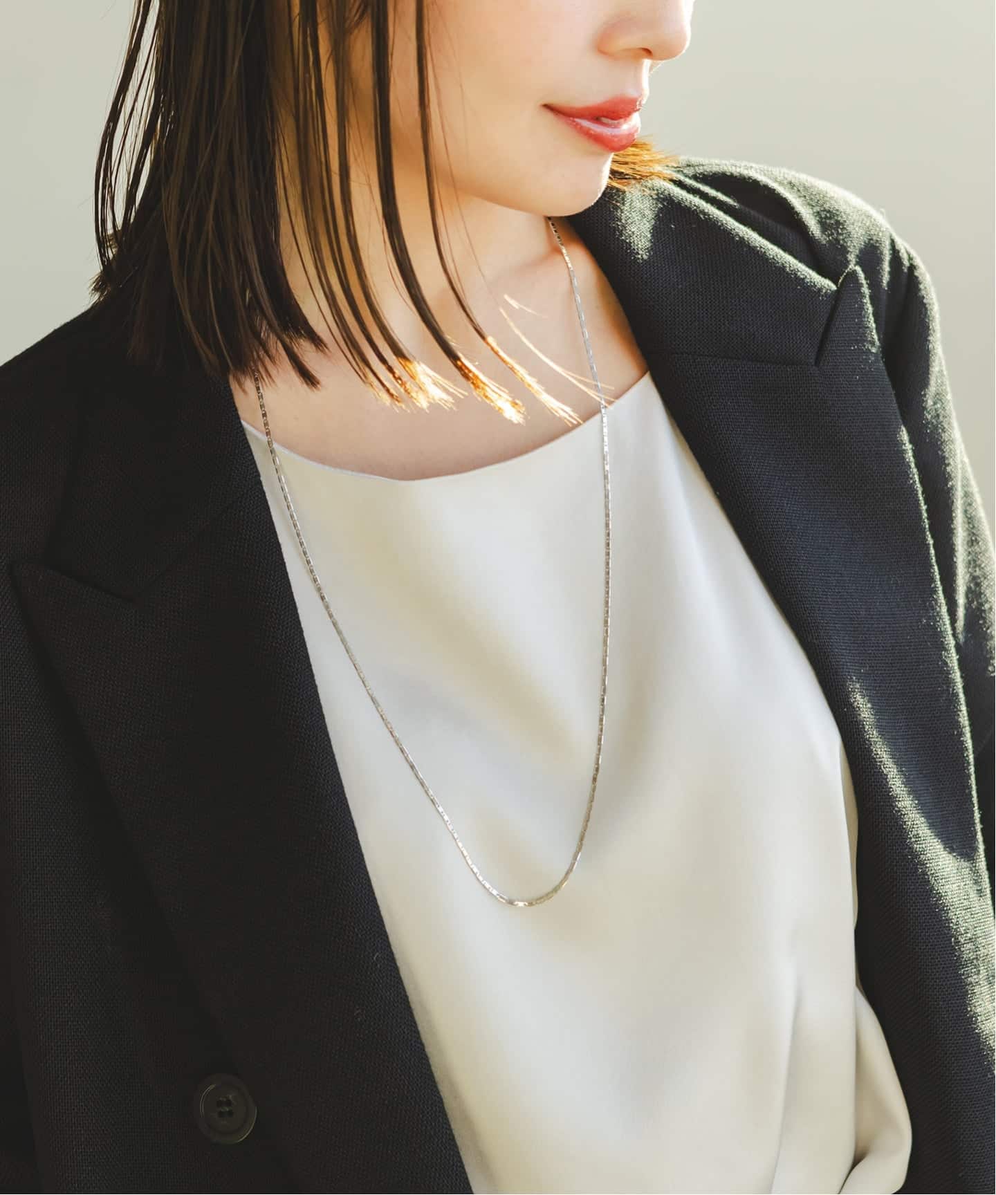 追加》MARIA BLACK/マリア ブラック Karen Necklace(シルバー)9