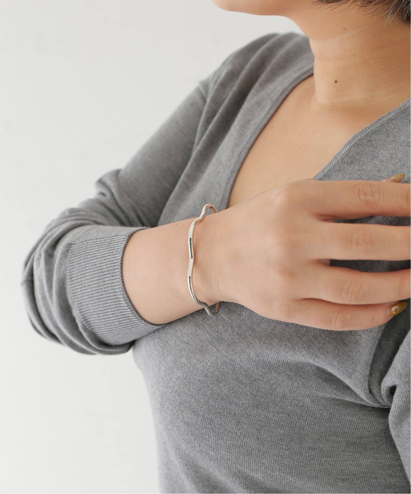 SYMPATHY OF SOUL シルバーブレスレット SYMPATHY OF SOUL （シンパシーオブソウル） Expression Bangle