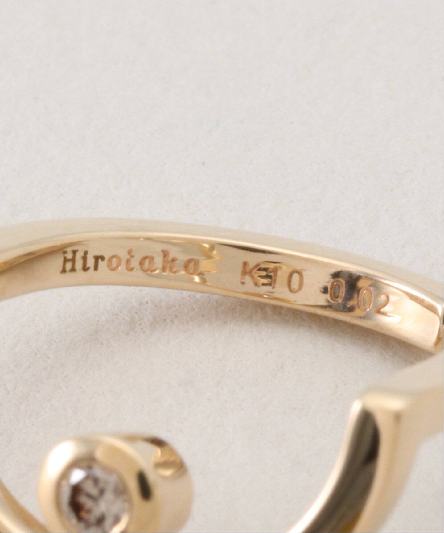 Hirotaka/ヒロタカ Treehopper Bezel Diamond Ear Cu（イヤーカフ 