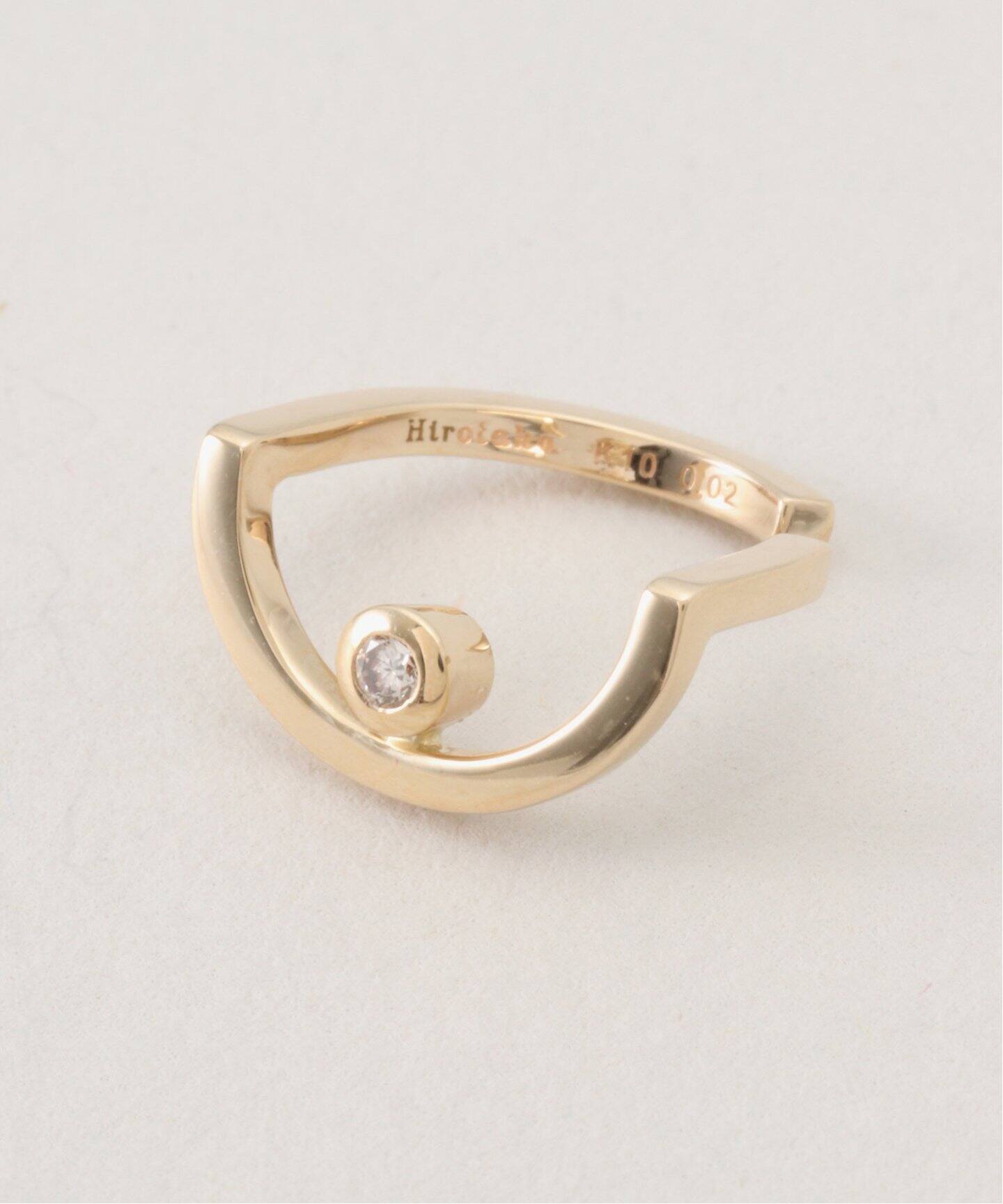 Hirotaka/ヒロタカ Treehopper Bezel Diamond Ear Cu（イヤーカフ 