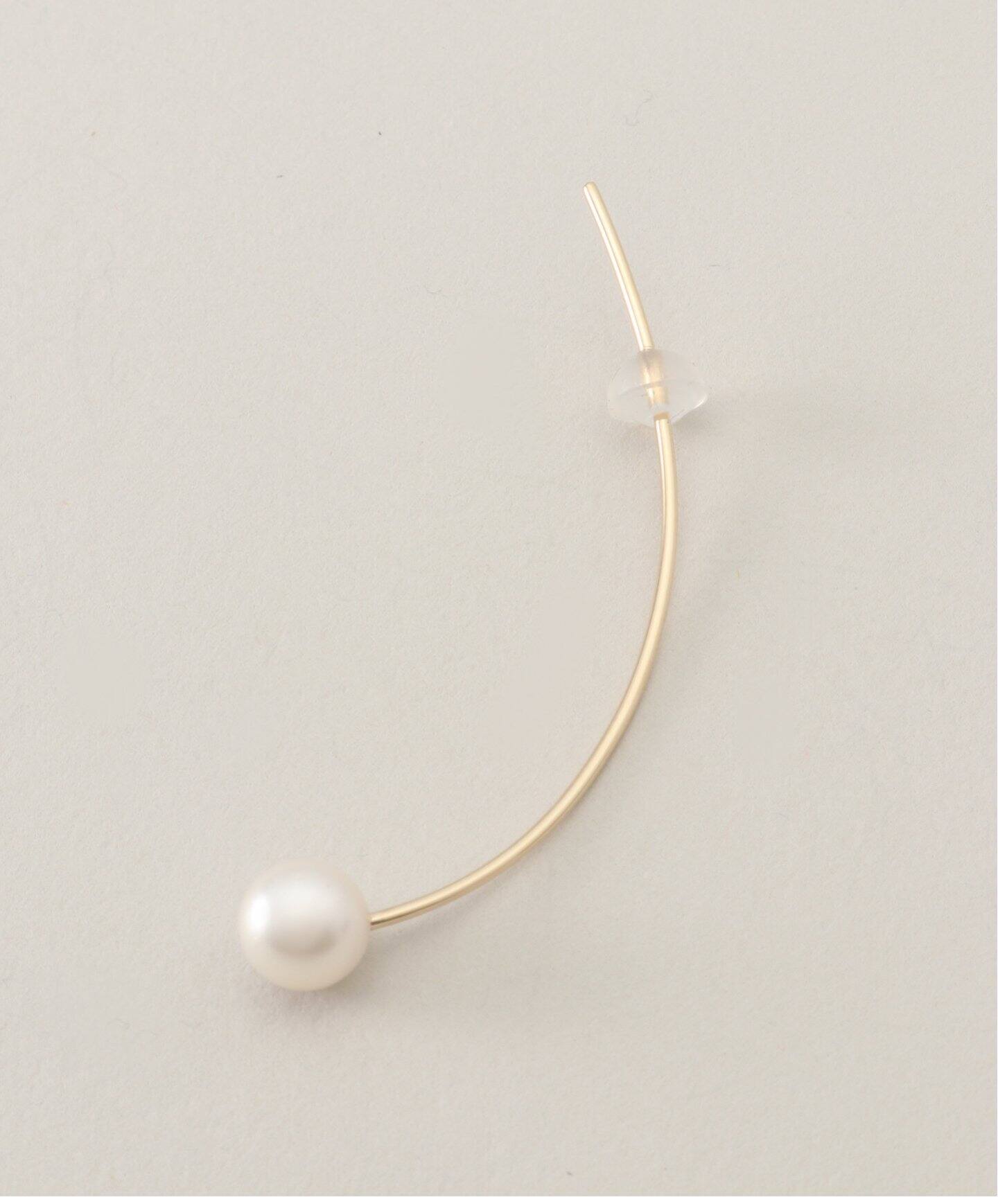 Hirotaka/ヒロタカ Pearl Arrow Earring（ピアス（片耳用））｜NOBLE  