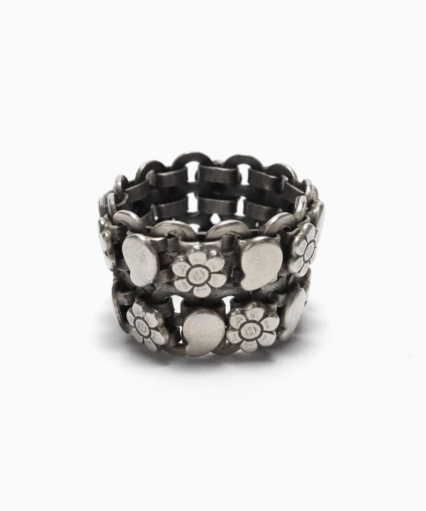 THARU SILVER(タルー シルバー) Double Ring FLOWER（リング