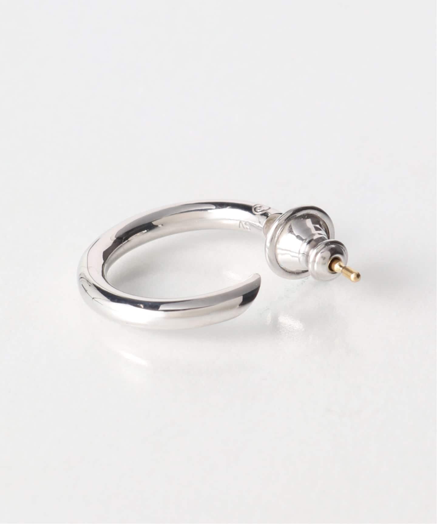 CAREERING キャリアリング CHANSON 301 シルバー CAREERING - 【両耳用】 フープ ピアス- CHANSON 301（WH