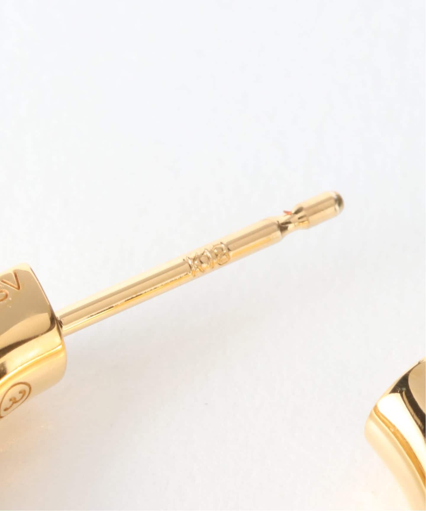 ゴールド両耳用 【 4mm×23mm 】ピアス careering 701サイズ CAREERING / キャリアリング PLACEBO HEMI 701（ピアス（両耳用