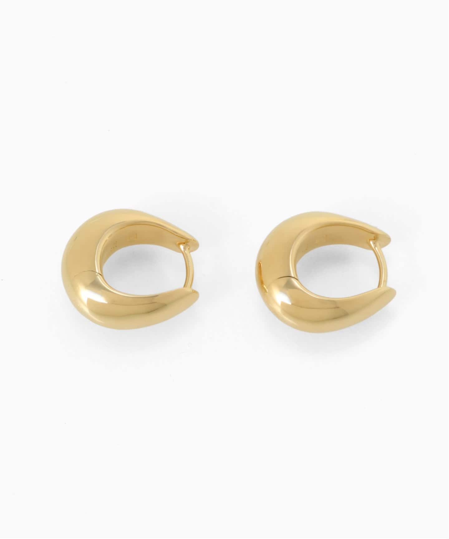 トムウッド TOMWOOD Ice Hoop Small Gold Ice Hoop Small Gold - Tom Wood Project Official Online Store