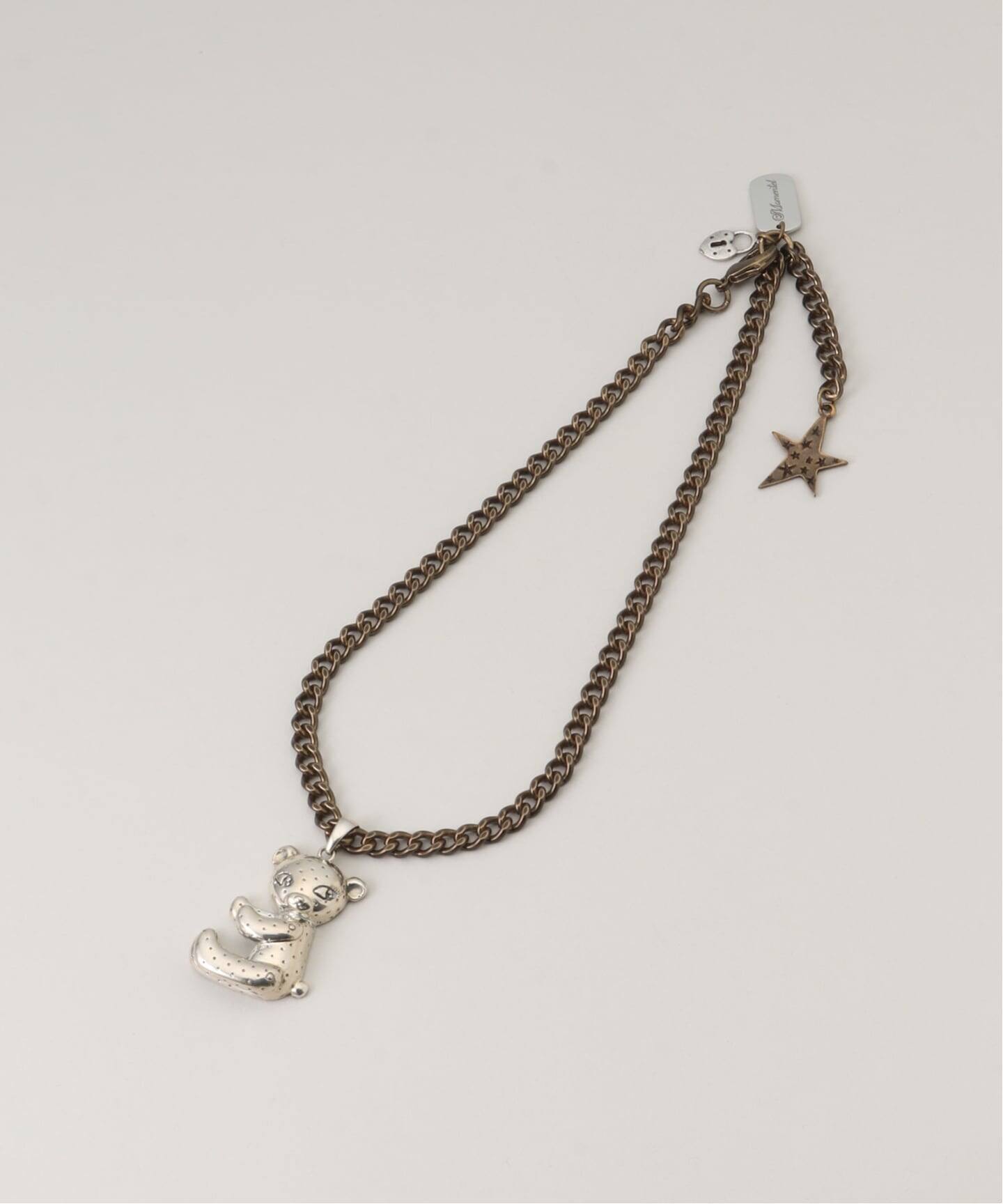MOMENTEL / モーメンタル dot bear antique necklace（ネックレス