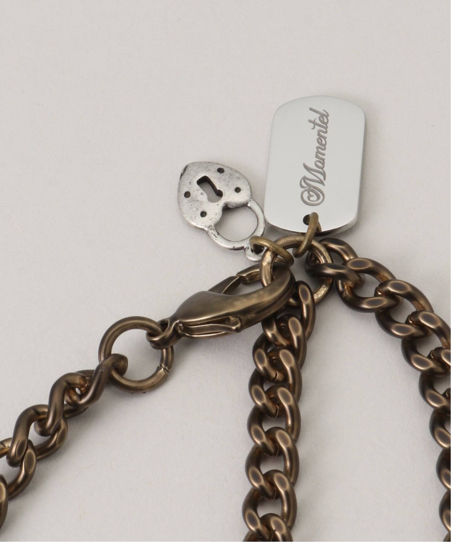 MOMENTEL / モーメンタル dot bear antique necklace（ネックレス