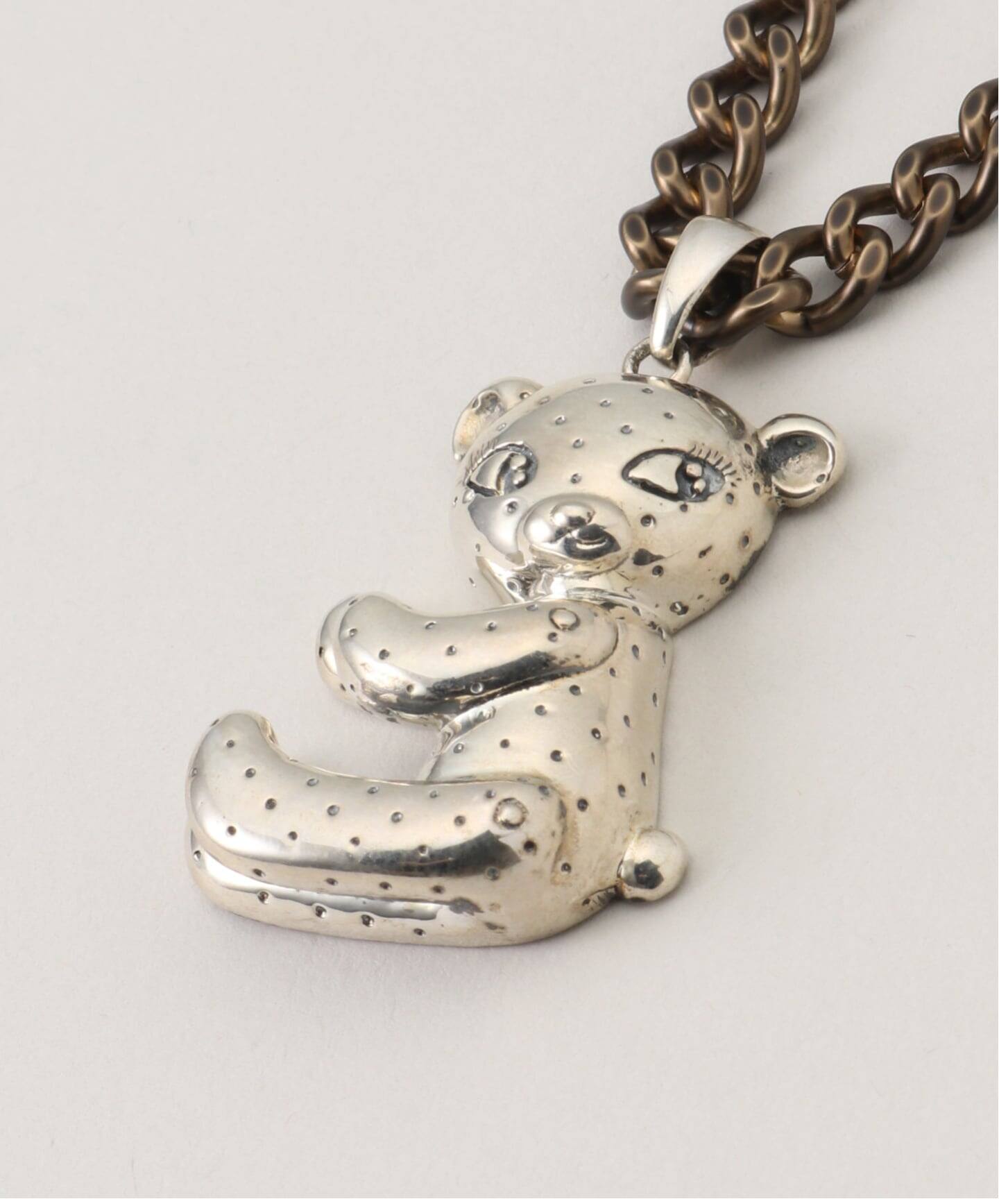 MOMENTEL / モーメンタル dot bear antique necklace（ネックレス