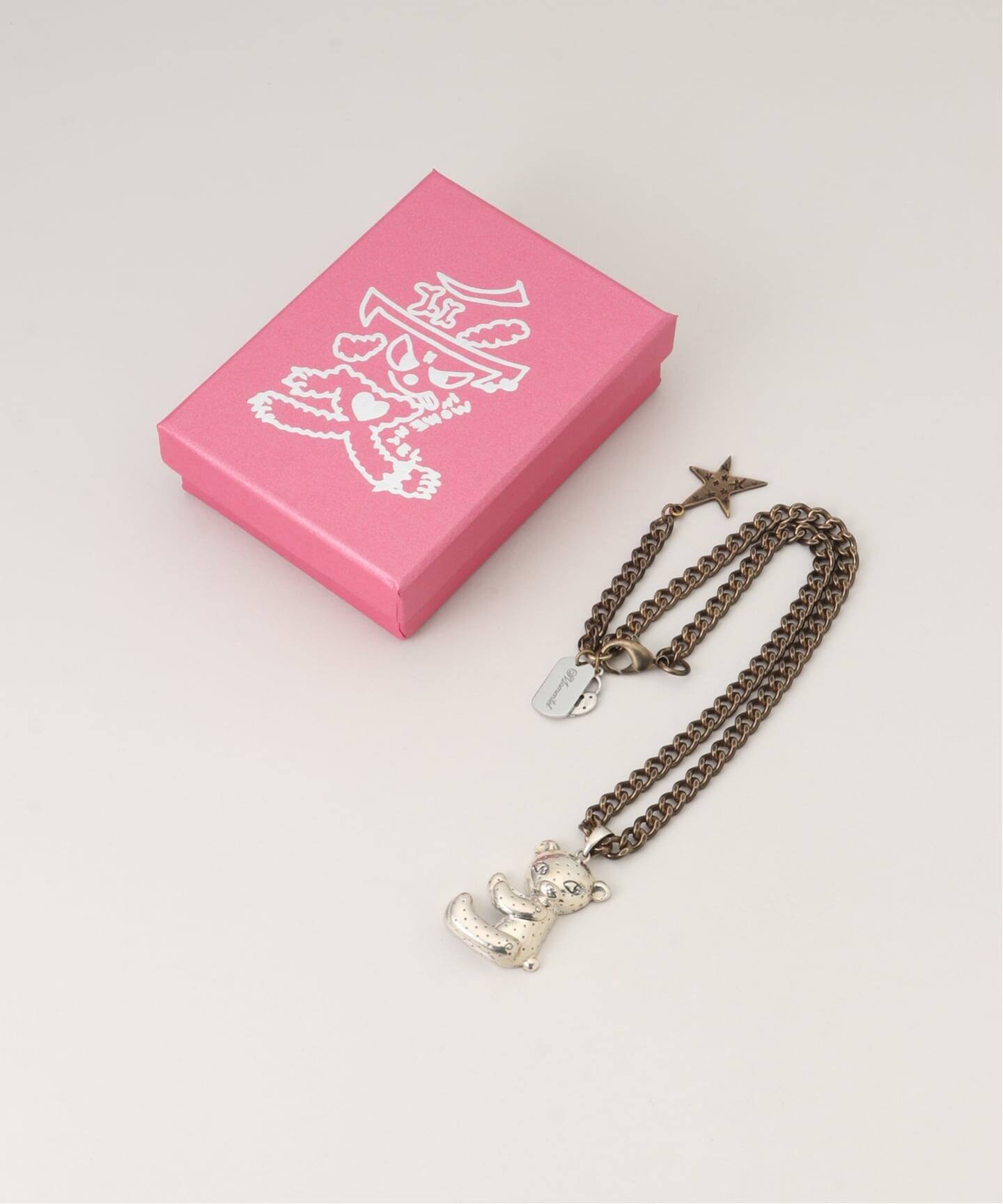 MOMENTEL / モーメンタル dot bear antique necklace（ネックレス