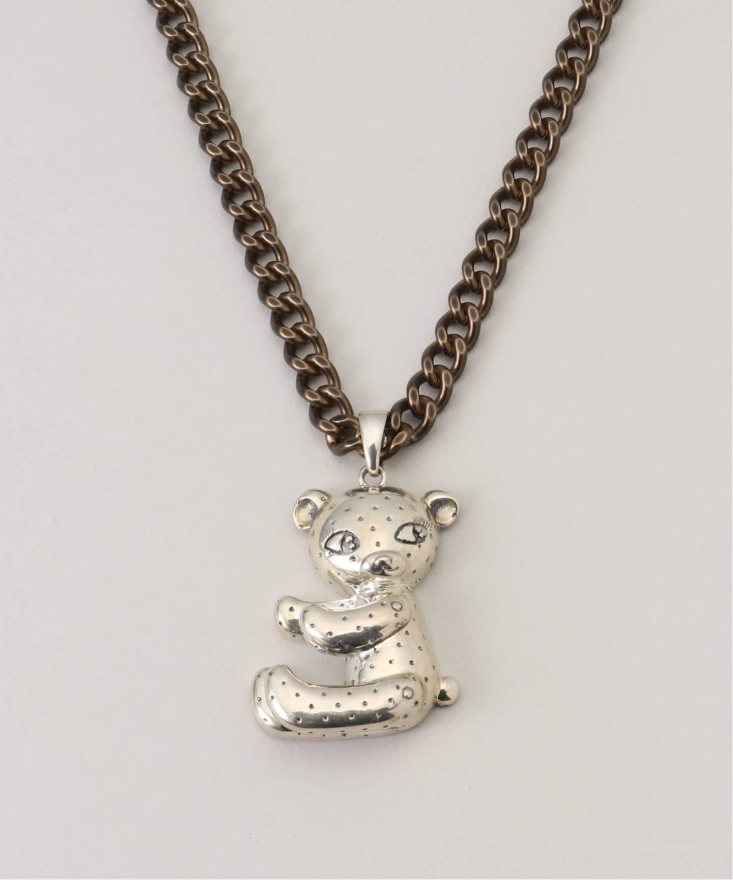 アクセサリー litmus momentel jewelry MOMENTEL / モーメンタル dot bear antique necklace（ネックレス
