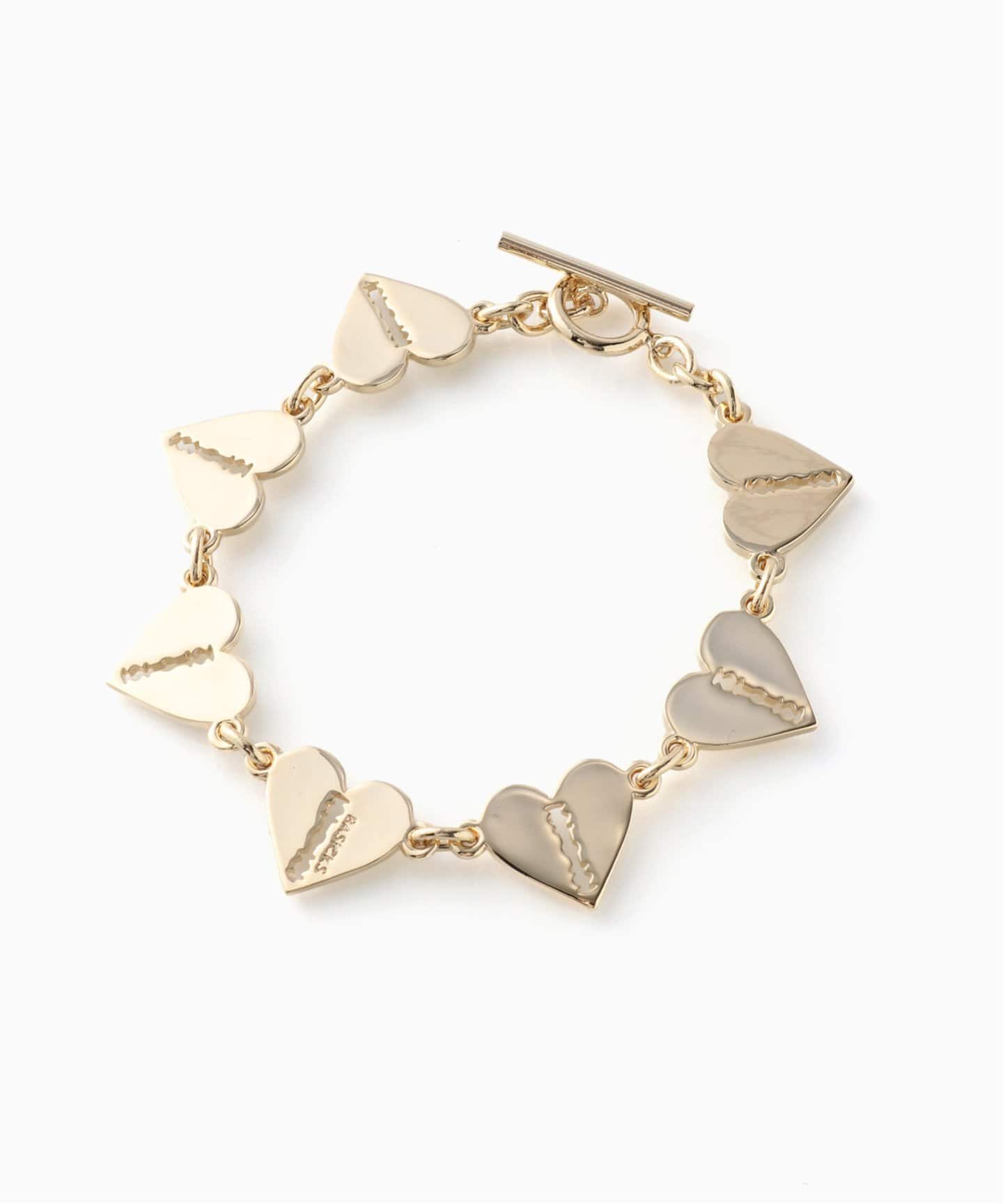 BASICKS / ベイシックス】MULTI HEART RAZOR BRACELET