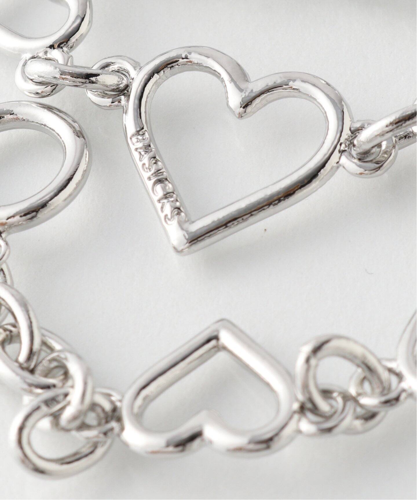BASICKS / ベイシックス】HEART SHAPED BRACELET（ブレスレット 