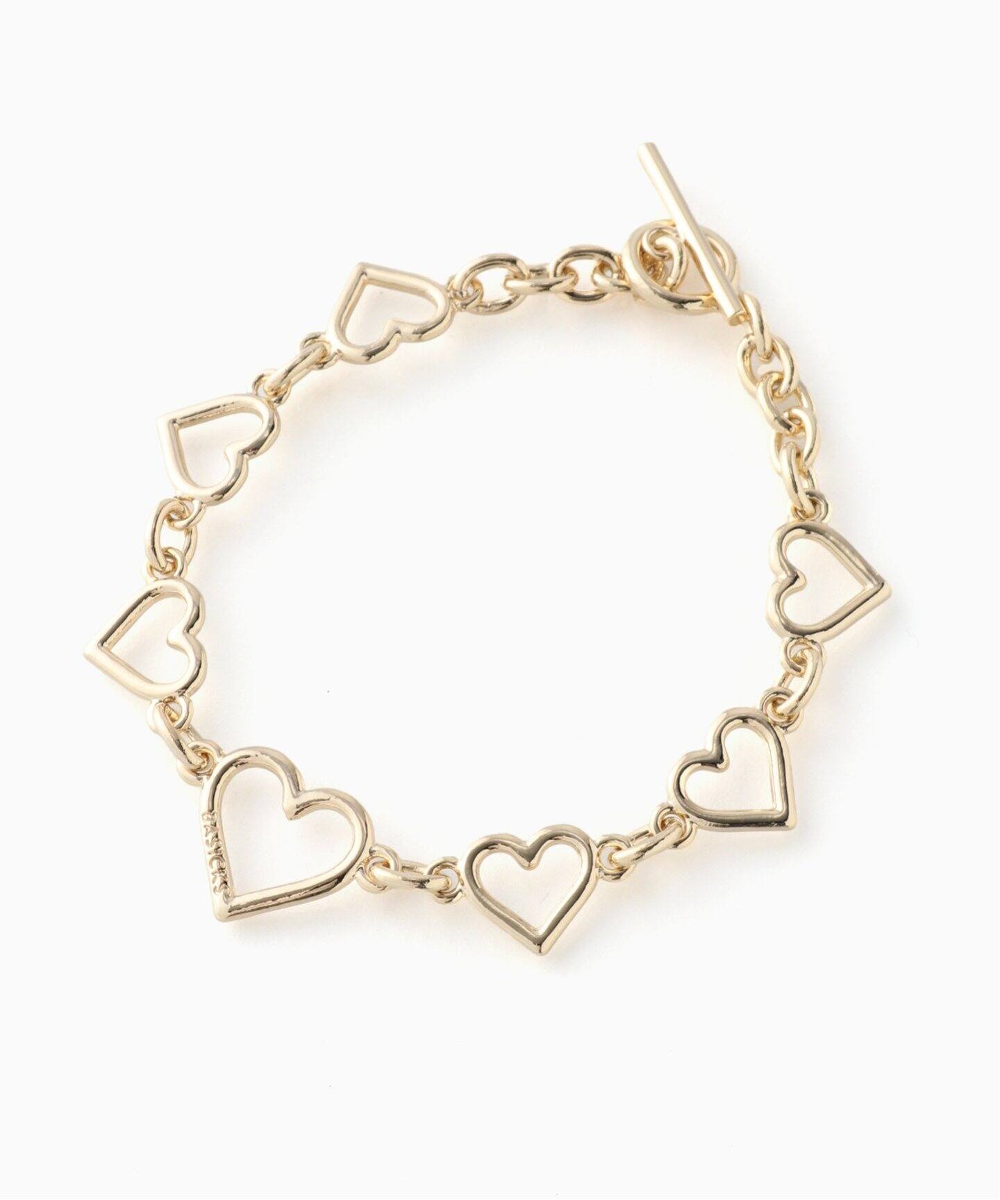 BASICKS / ベイシックス】HEART SHAPED BRACELET（ブレスレット 