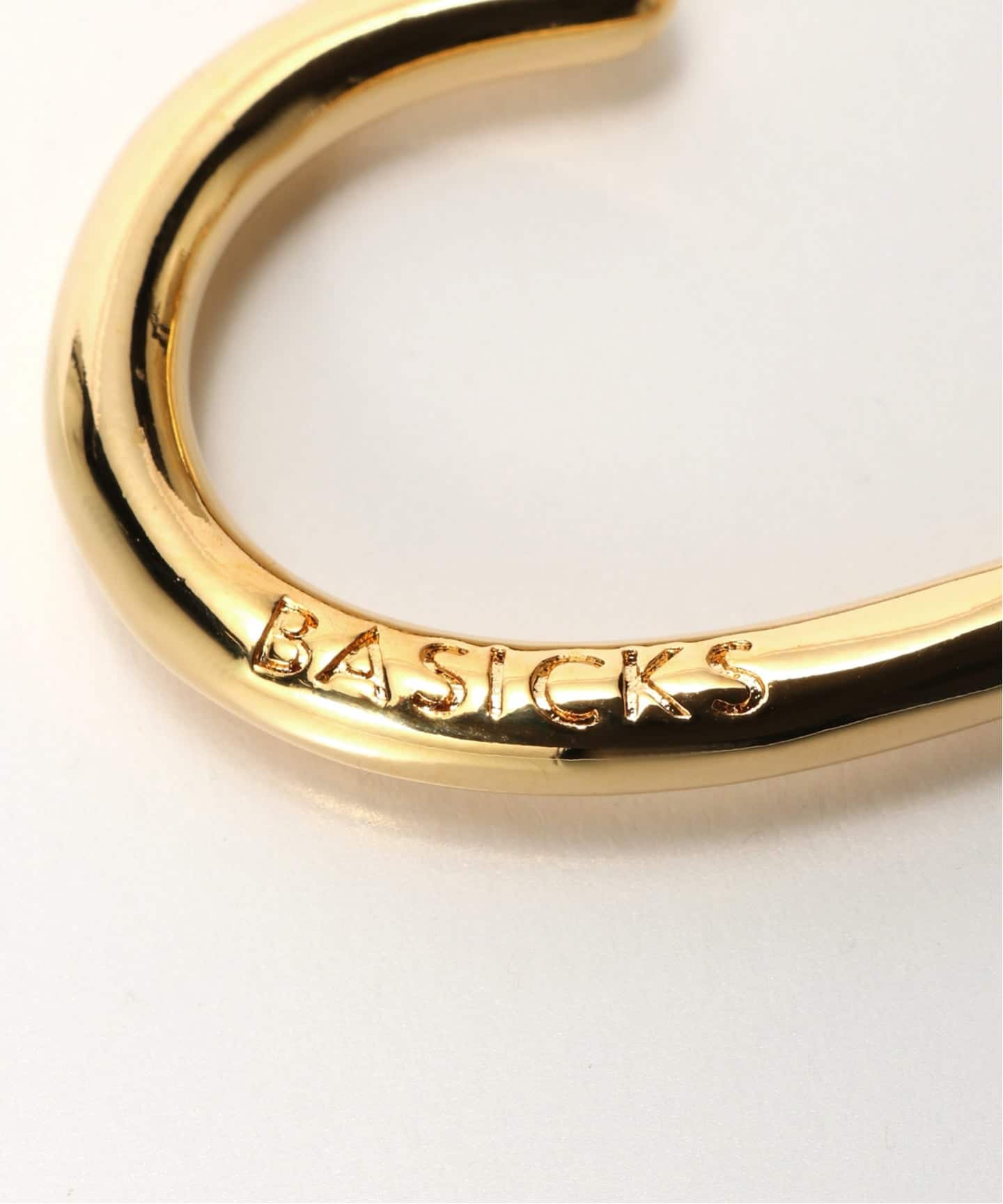 BASICKS / ベイシックス GOLD PLATING HEART CARBINER（キーケース