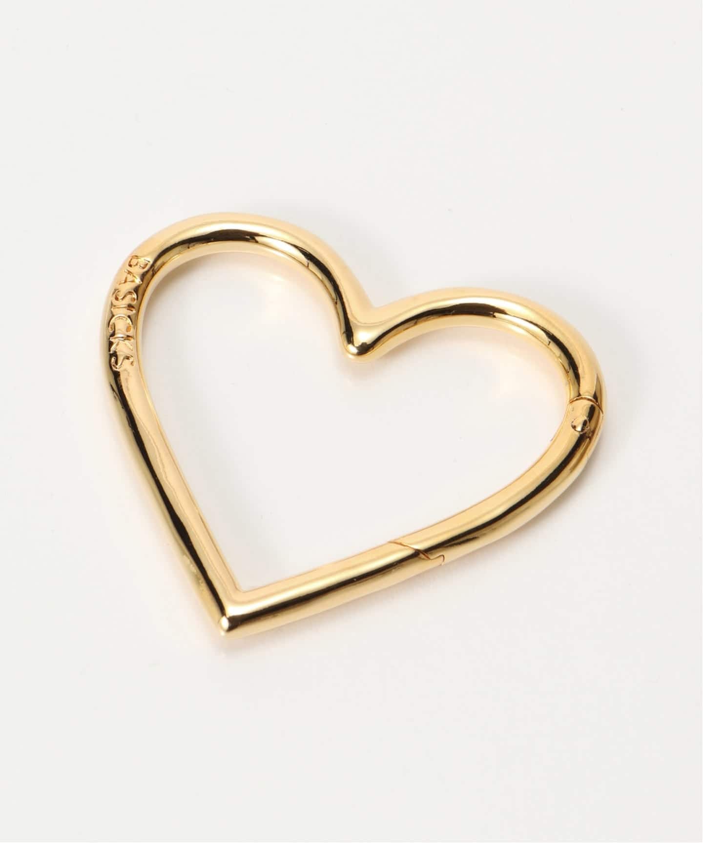 BASICKS / ベイシックス GOLD PLATING HEART CARBINER（キーケース